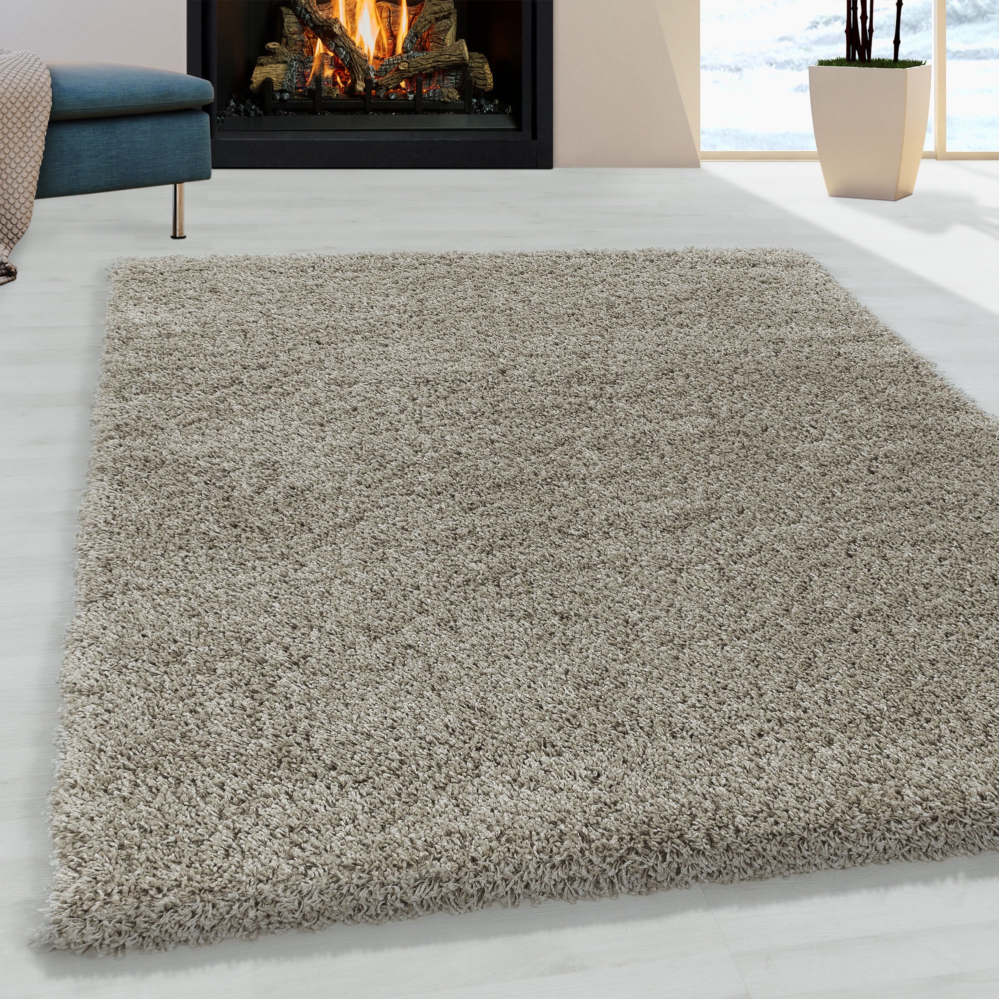 Ayyildiz Teppiche Hochflor-Teppich »SYDNEY 3000«, rechteckig, 50 mm Höhe, S günstig online kaufen