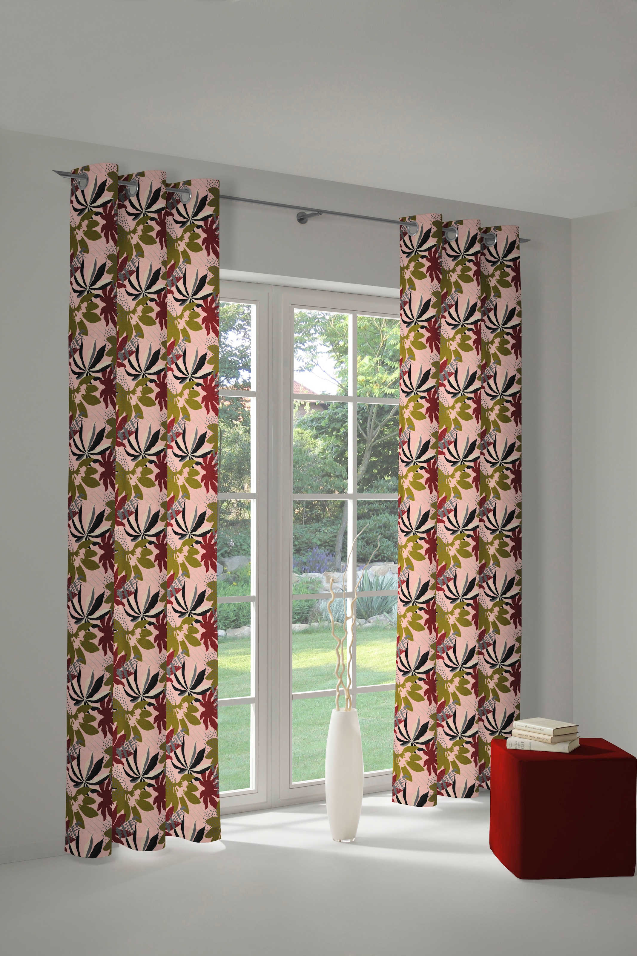 Adam Vorhang »Jungle« Ösen 1 Stk. tlg. aus 100% Bio-Baumwolle günstig online kaufen