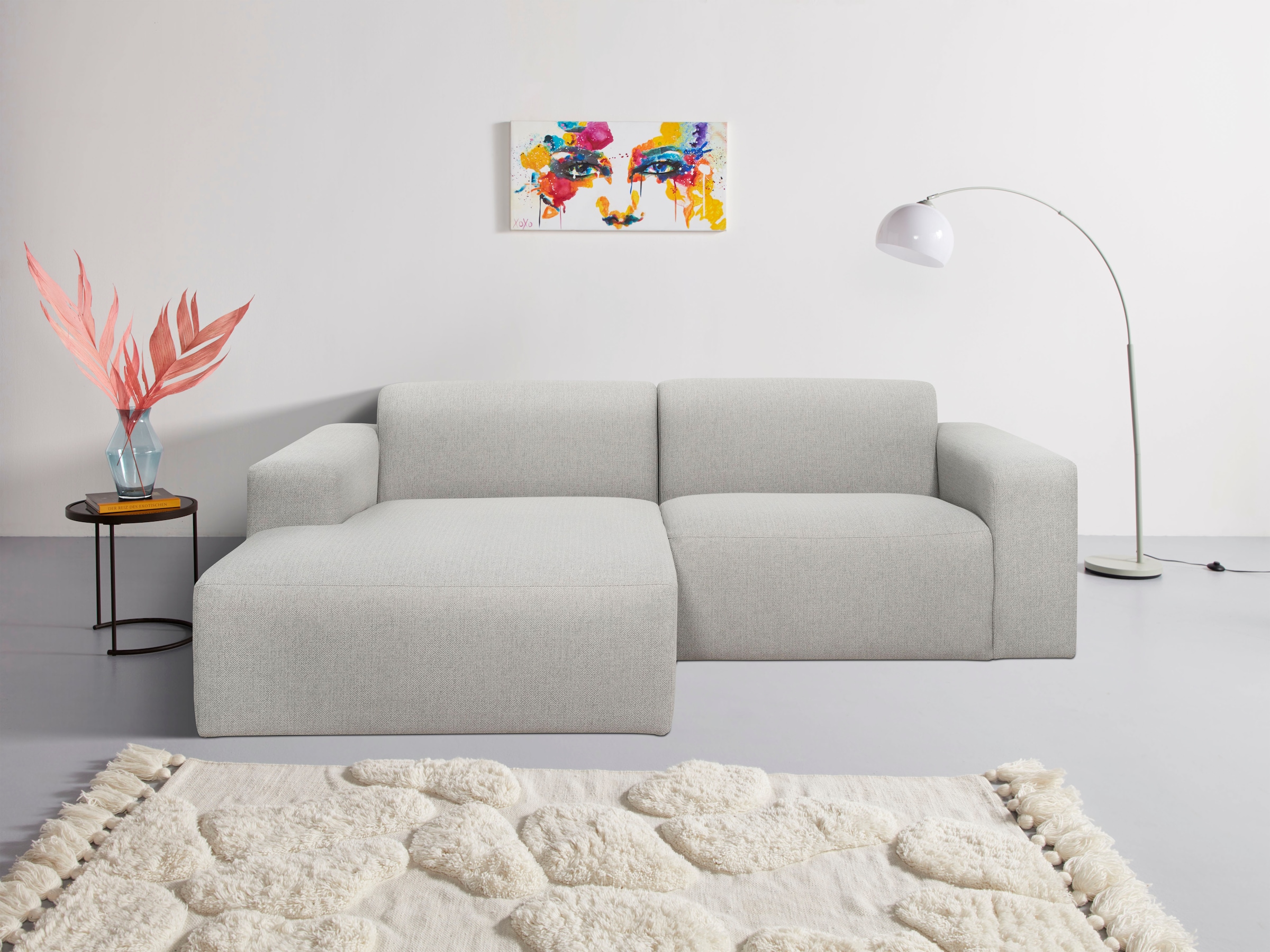 INOSIGN Ecksofa »Koa,228cm, L-Form, Modulsofa, Webstoff, Cord«, Designsofa, günstig online kaufen