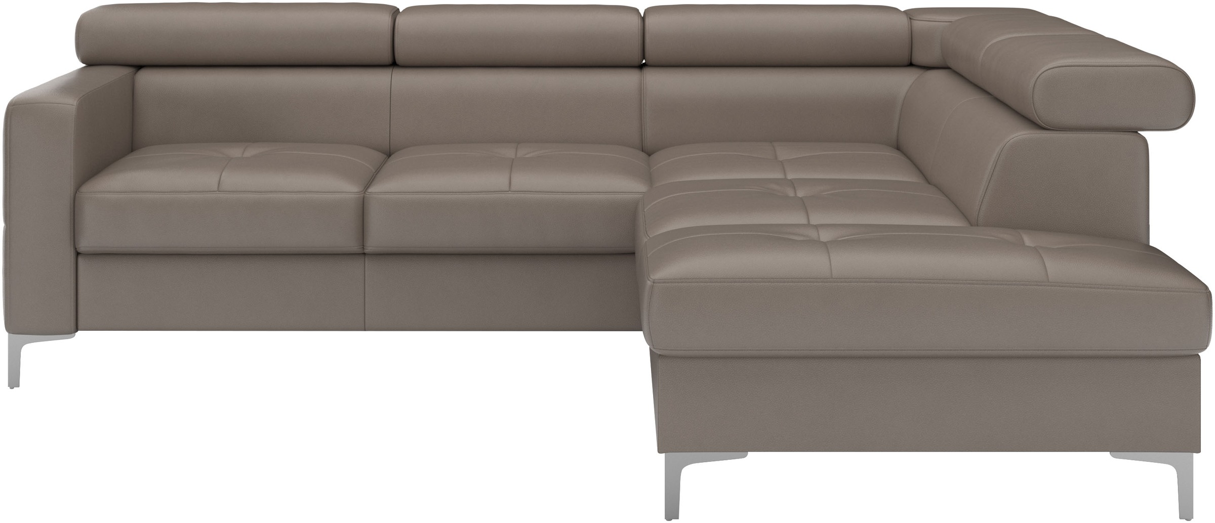 COTTA Ecksofa »Sammy L-Form«, mit Kopfteilverstellung, wahlweise mit Bettfunktion & Bettkasten