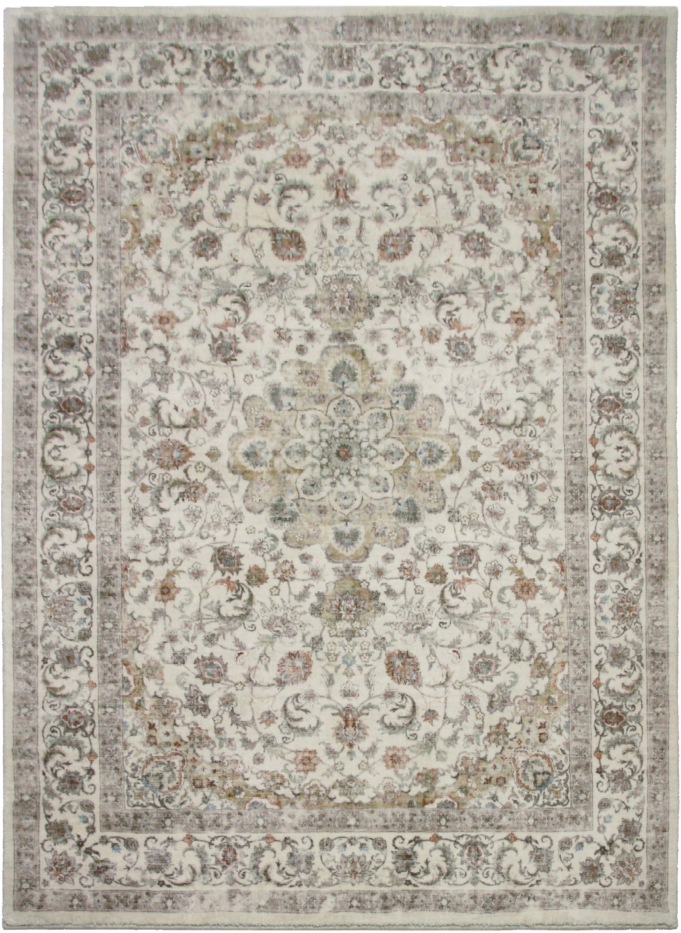my home Teppich »Omar, Druckteppich, orientalisches Design, mehrfarbig, bedruckt«, rechteckig, 13 mm Höhe, Orient-Optik, Vintage Design, weich, Wohnzimmer, Schlafzimmer