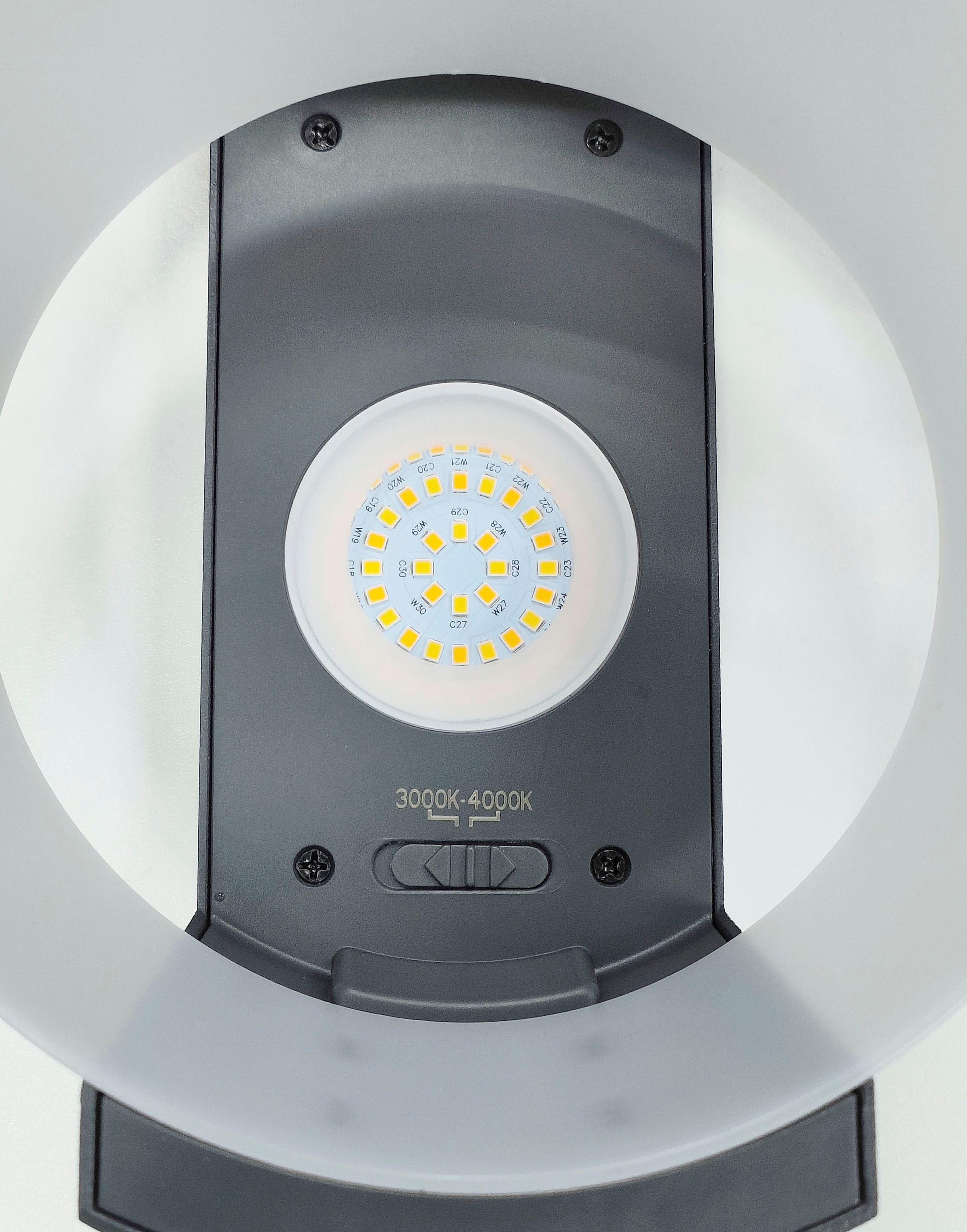LUTEC LED Außen-Wandleuchte »MOON«, Leuchtmittel LED-Modul | LED fest integriert