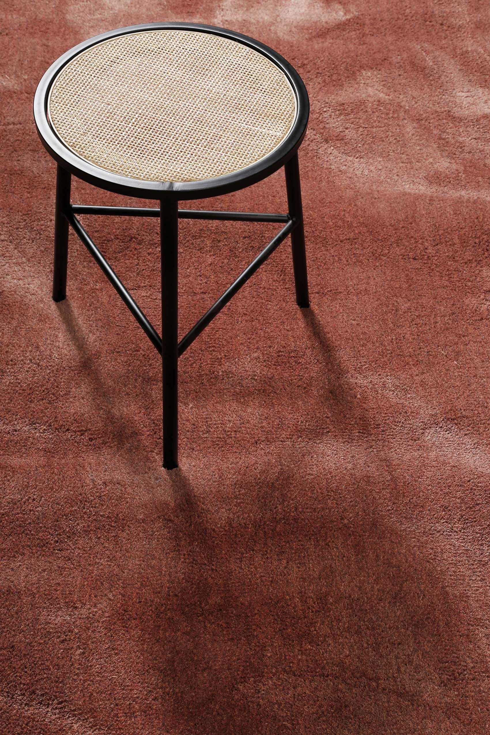 Homie Living Teppich »Sienna«, quadratisch, 20 mm Höhe, Hochflor, Microfaser, uni, weich & kuschelig, Wohnzimmer, Schlafzimmer