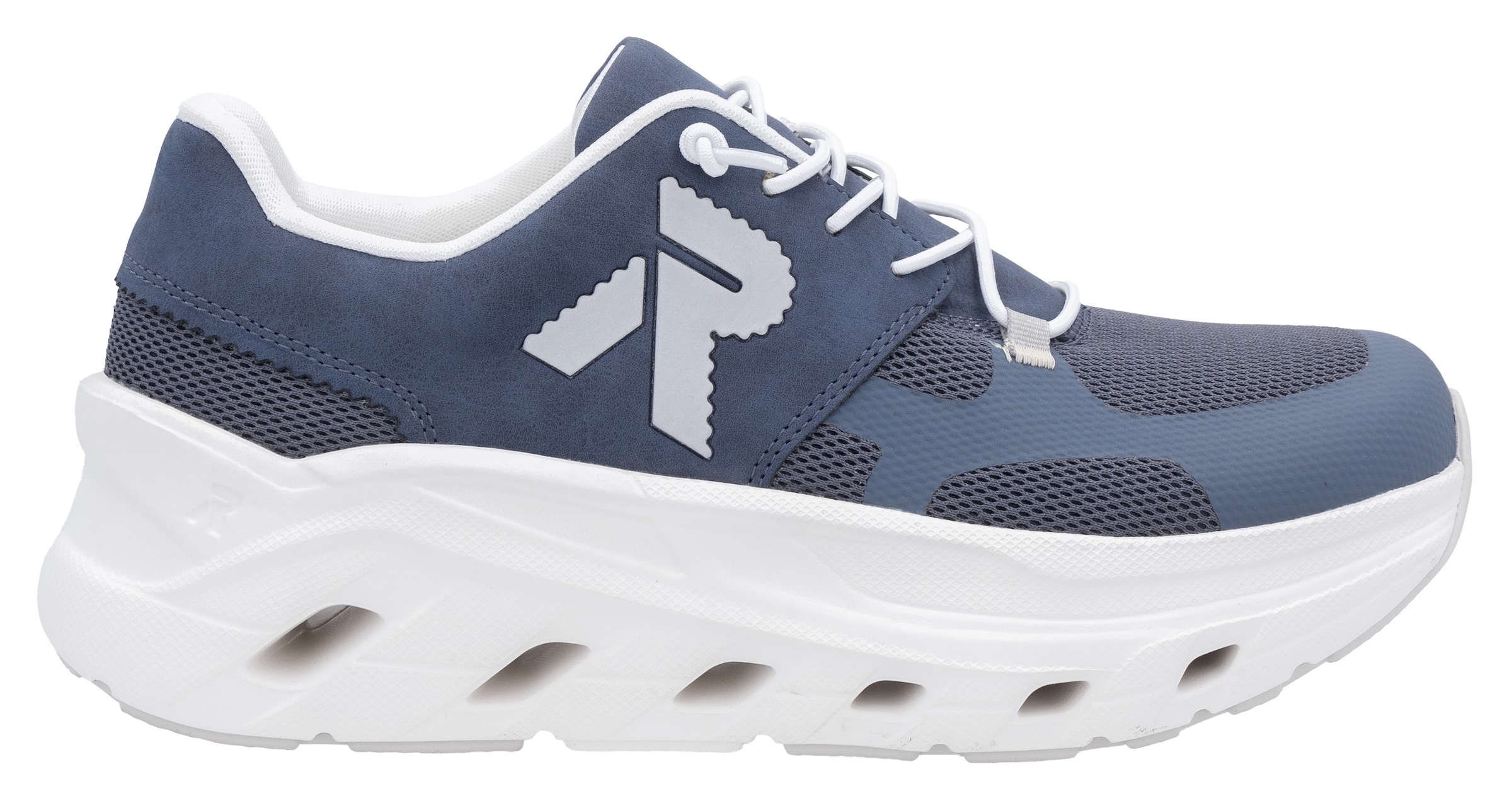 RIEKER Sport Plateausneaker  Slip-on Sneaker, Halbschuh, Freizeitsneaker mit MemoSoft-Innensohle