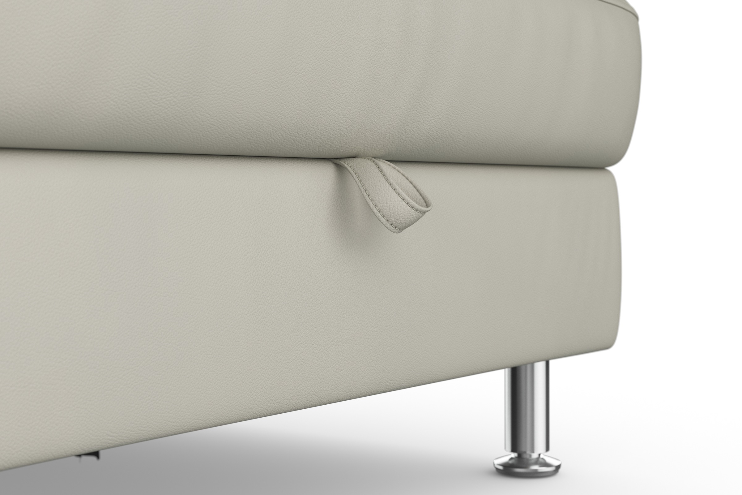 sit&more Wohnlandschaft »Freetown U-Form«, Kopfteilverstellung und Federkern, wahlweise mit Bettfunktion