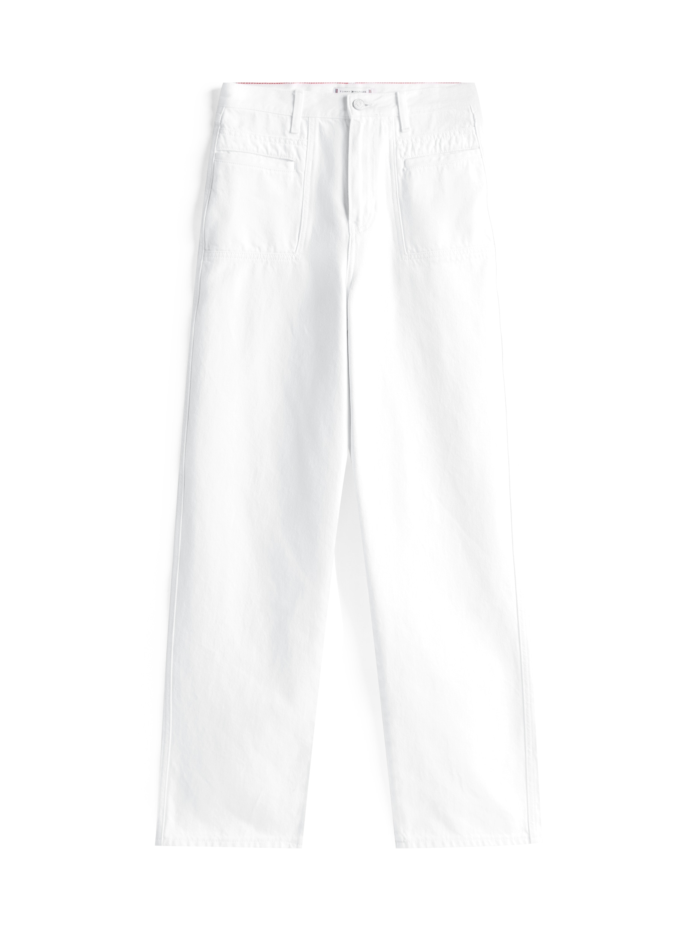 Tommy Hilfiger Straight-Jeans »DNM WHITE RELAXED STRAIGHT HW«
