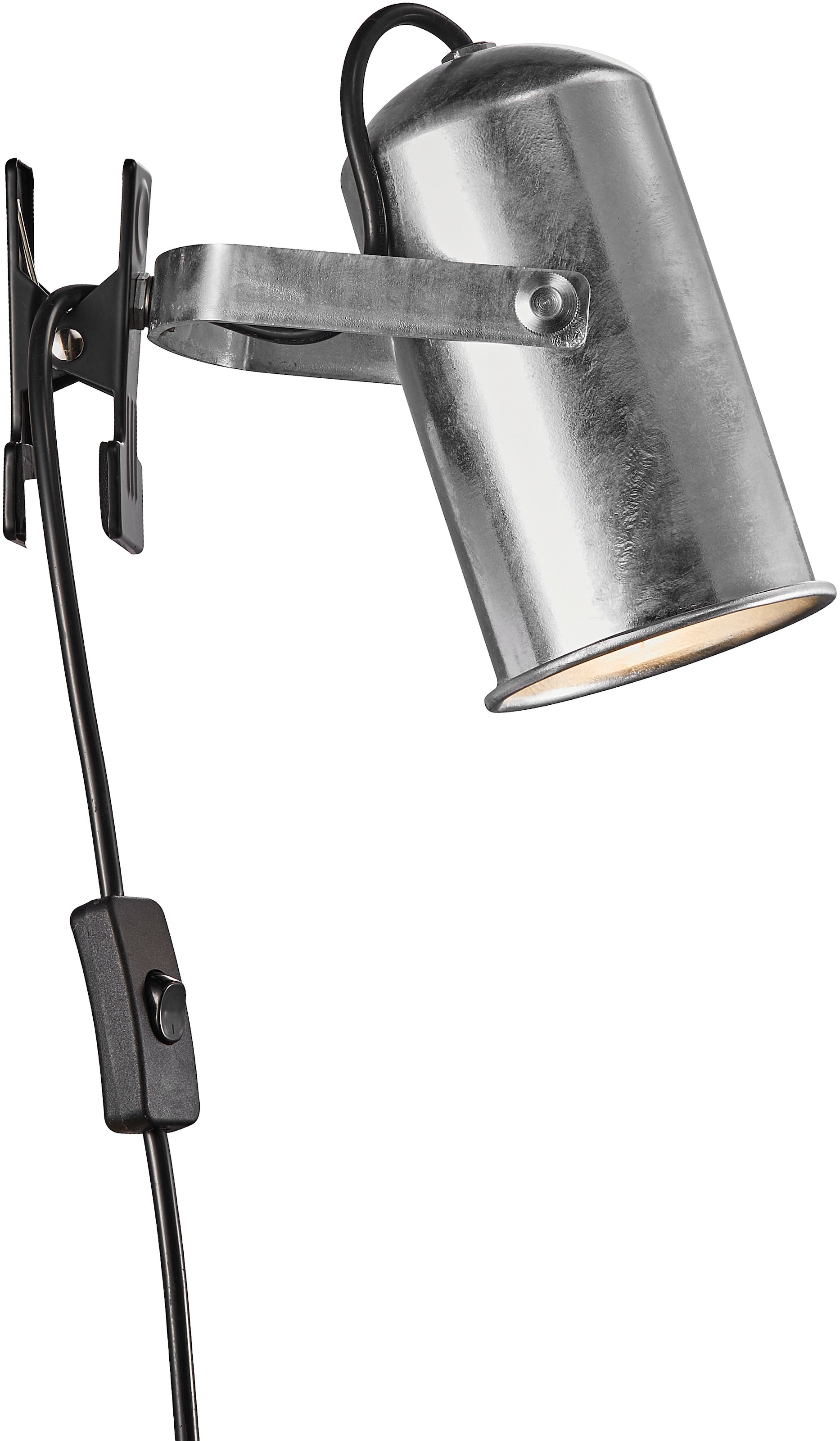 Klemmleuchte Design, Verstellbarer gerichtetes Licht Lampenkopf Industrielles kaufen für »Porter«, Nordlux online