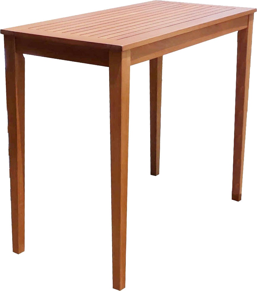 Garden Pleasure Gartenbar-Set »»MAINE««, (5 tlg.), 4 Stühle, Tisch LxB: 107x60 cm, inkl Kissen