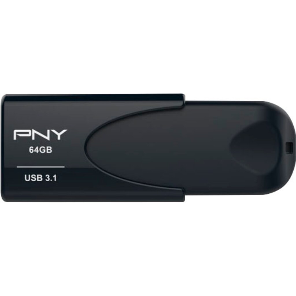 PNY USB-Stick »Attache 4«, (USB 3.1 Lesegeschwindigkeit 80 MB/s)