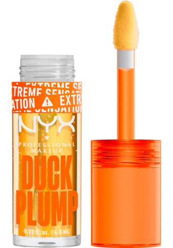 Lipgloss »NYX Professional Makeup Duck Plump Clearly Spicy«