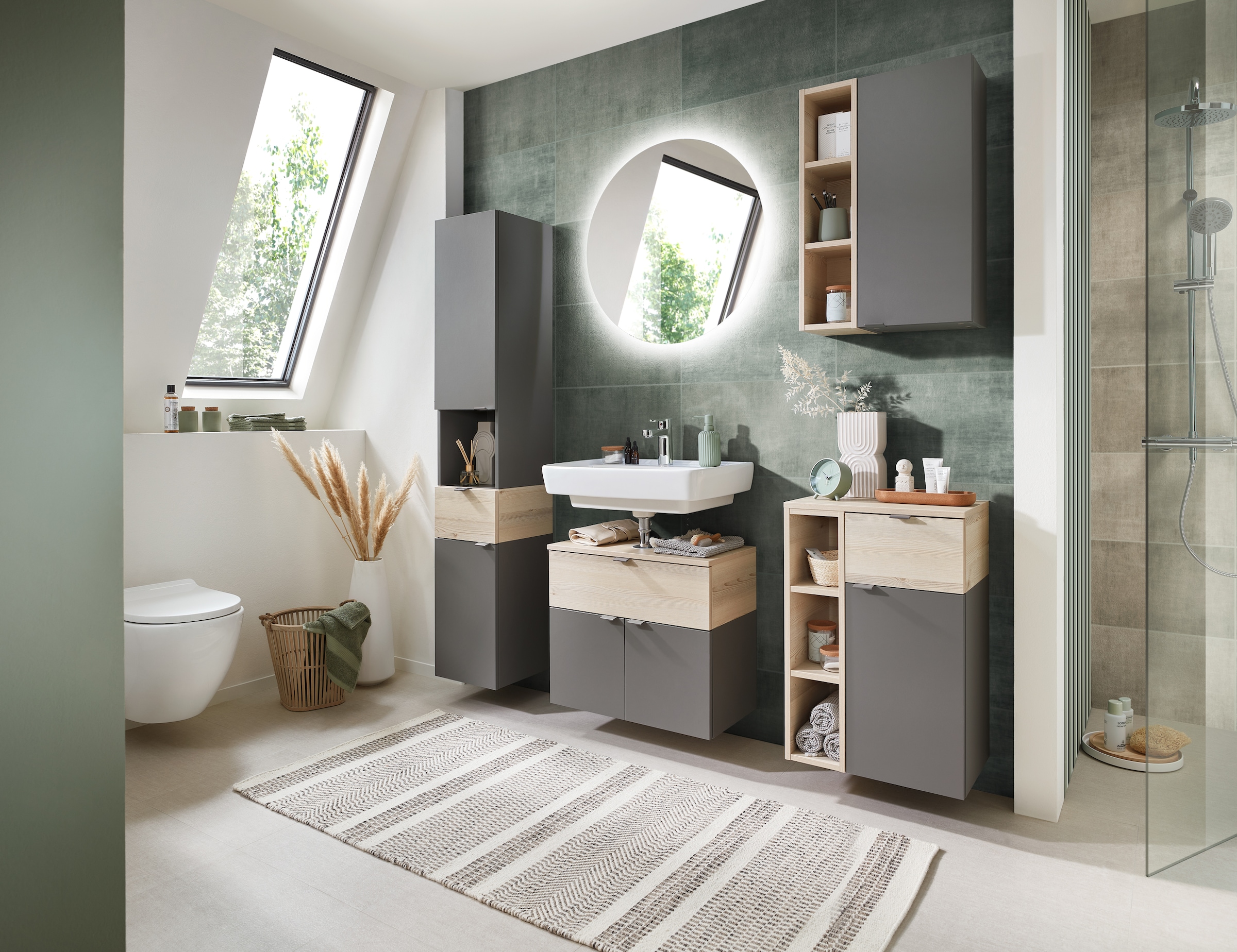 Saphir Waschbeckenunterschrank »Quickset 394«