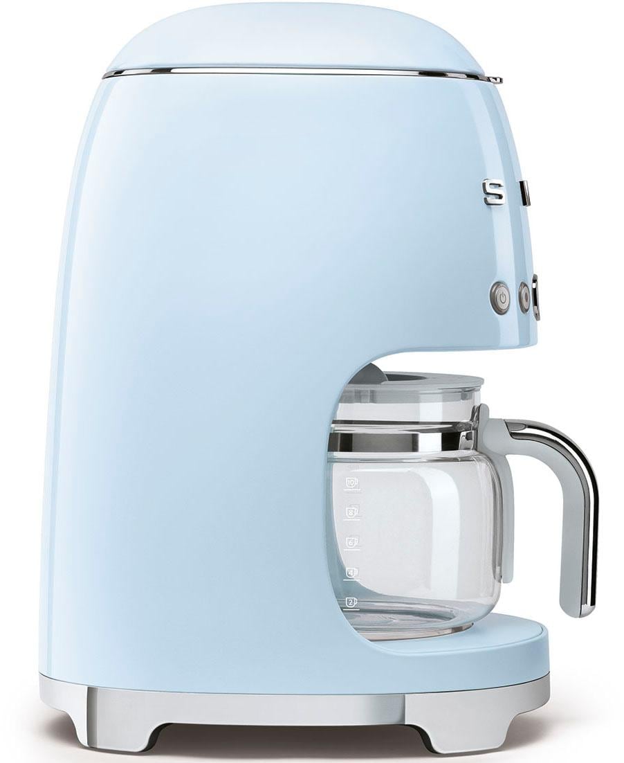 Smeg Filterkaffeemaschine »DCF02PBEU«, 1,4 l Kaffeekanne, Papierfilter, 1x4, inkl. Permanentfilter