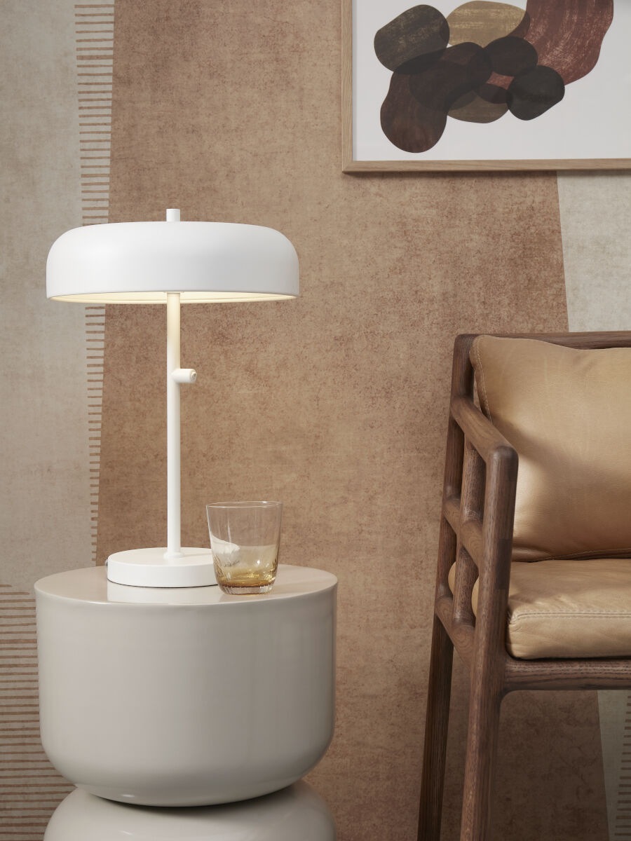 it's About RoMi Tischleuchte »PORTO«, 2 flammig, Leuchtmittel E27 | LED wechselbar, Gutes leselicht