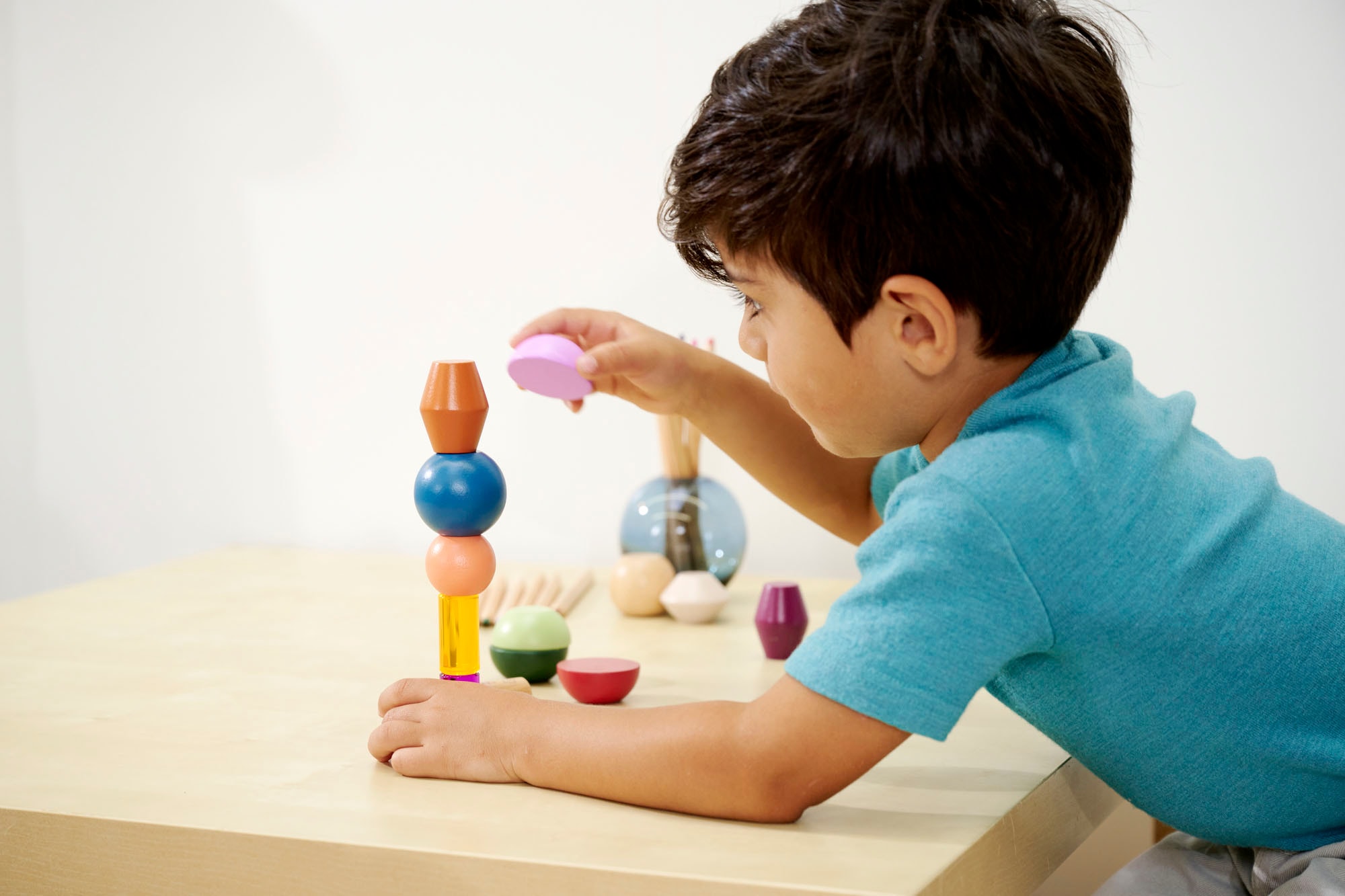 Eichhorn Stapelspielzeug »Montessori Stapelperlen«, FSC®- schützt Wald - weltweit
