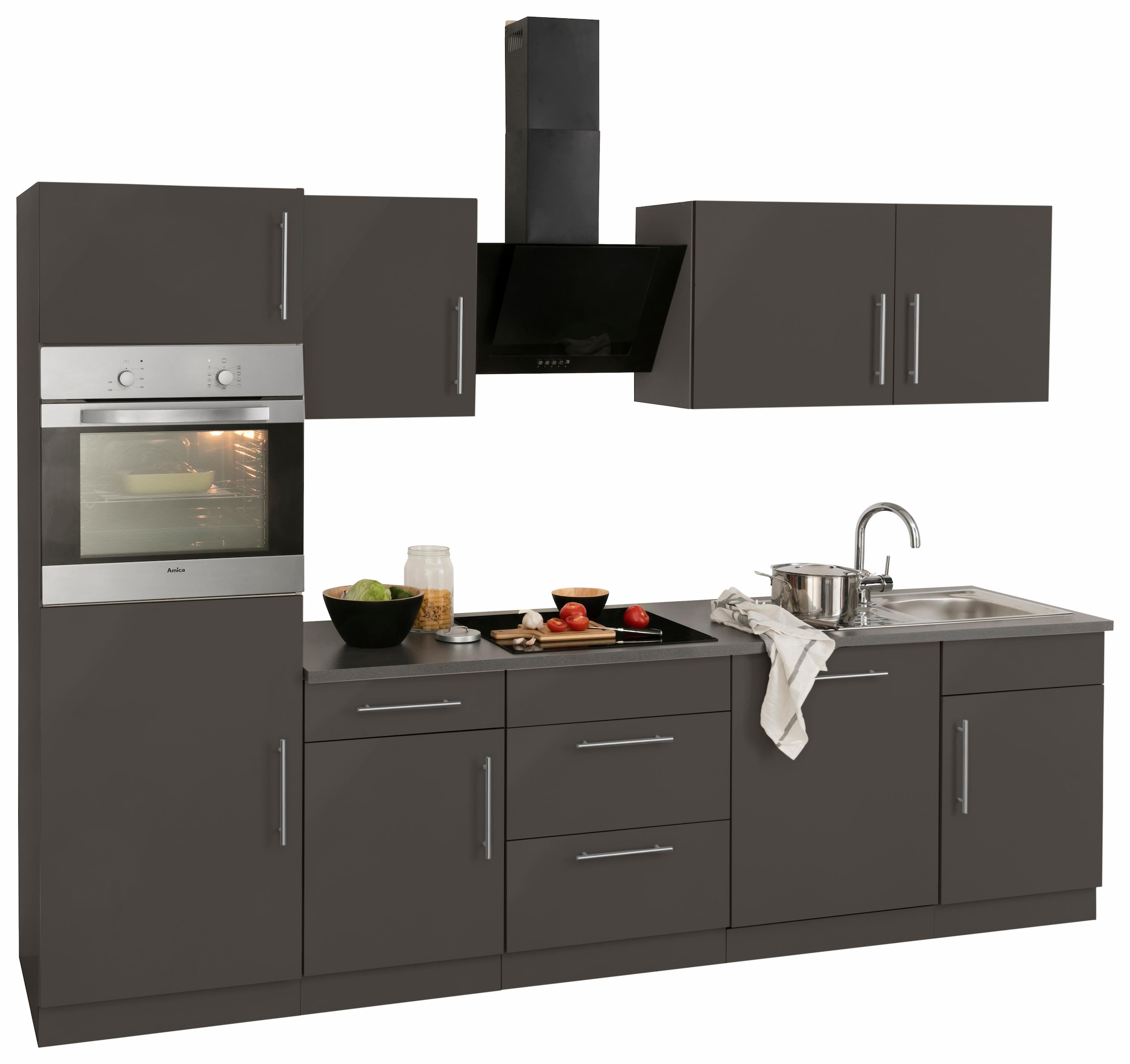 wiho Küchen »Cali«, E-Geräte, Breite 280 ohne cm kaufen Rechnung auf Küchenzeile