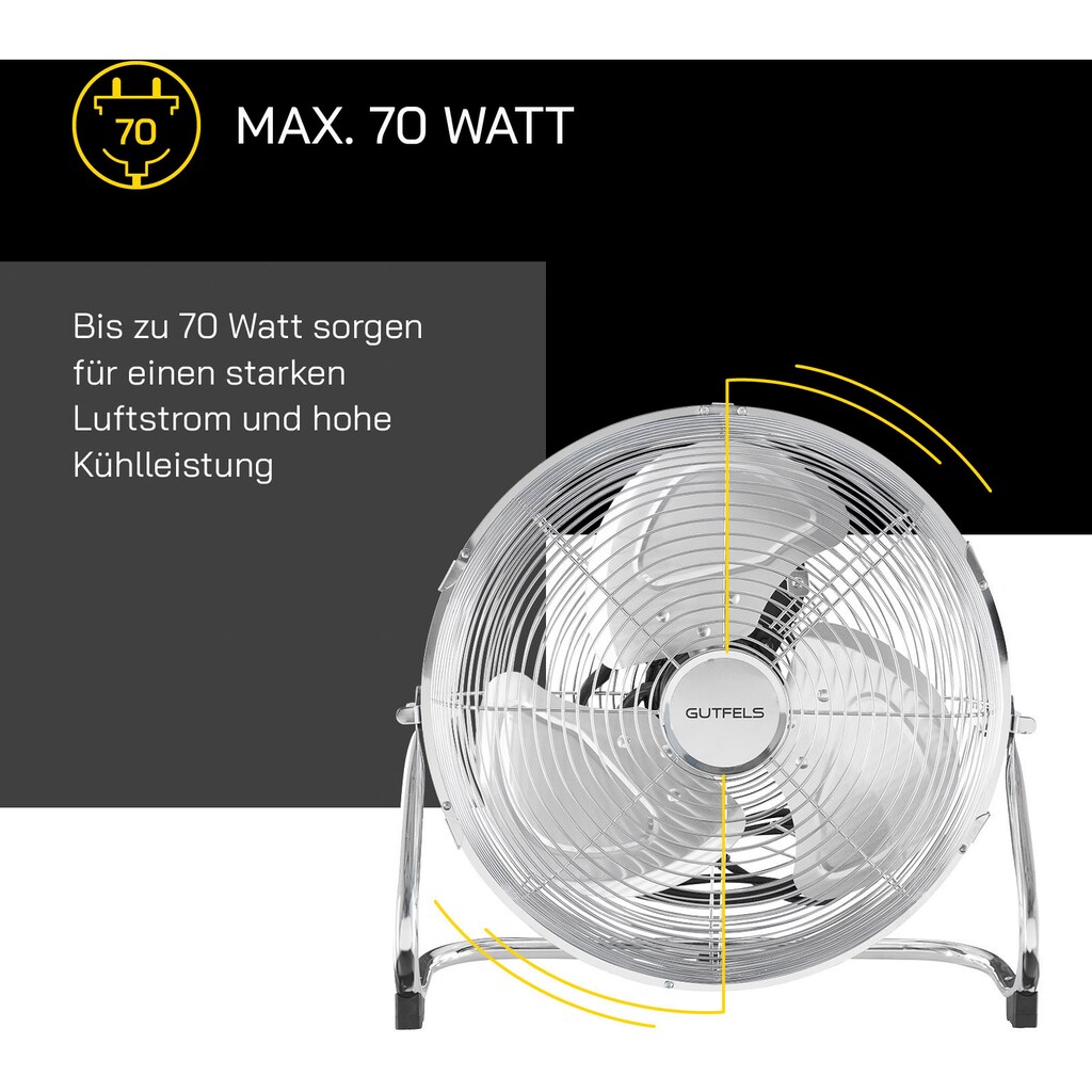 Gutfels Bodenventilator »VB 37058 ch«