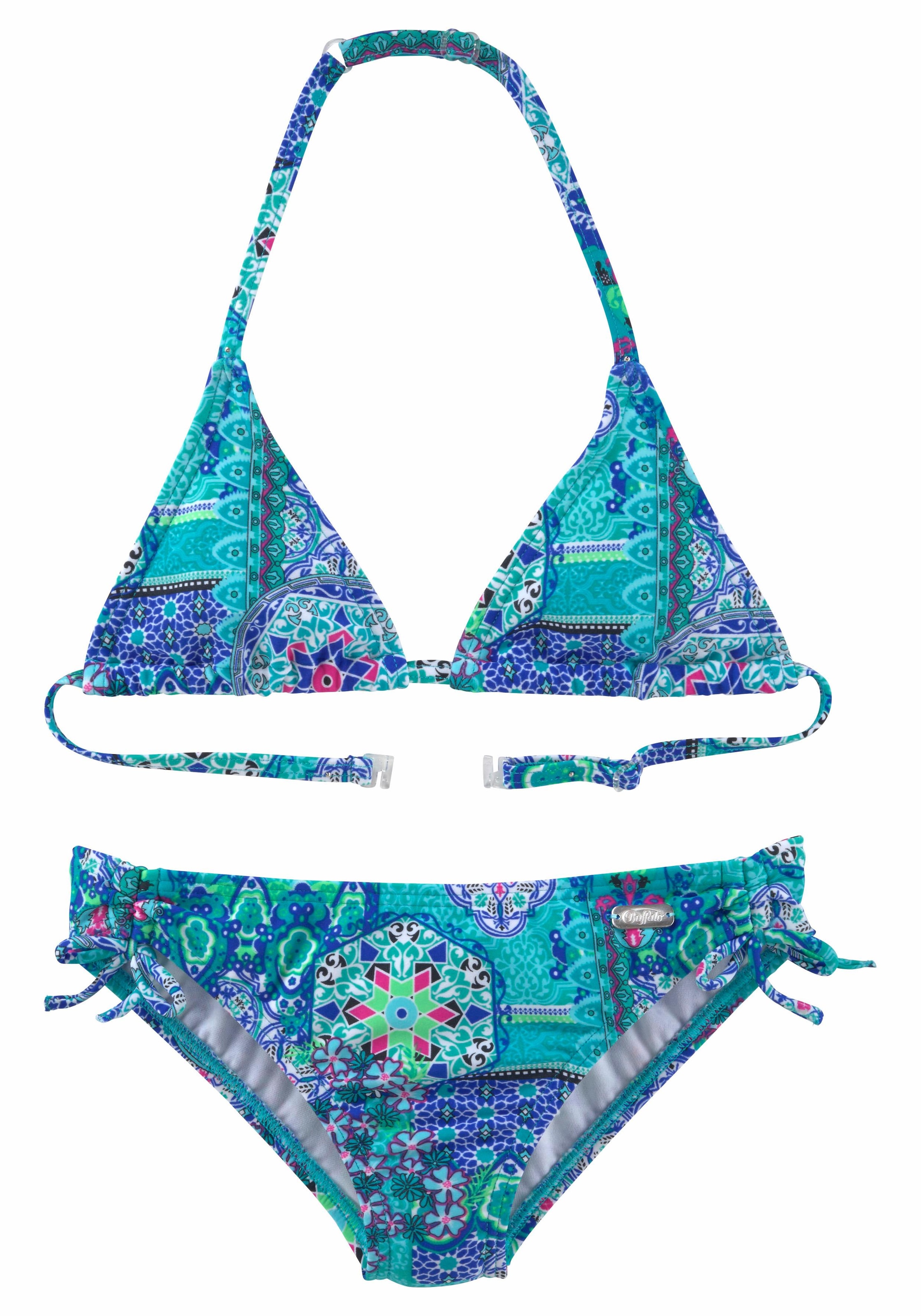 Buffalo Triangel-Bikini »Shari Kids«, im Folklore-Print