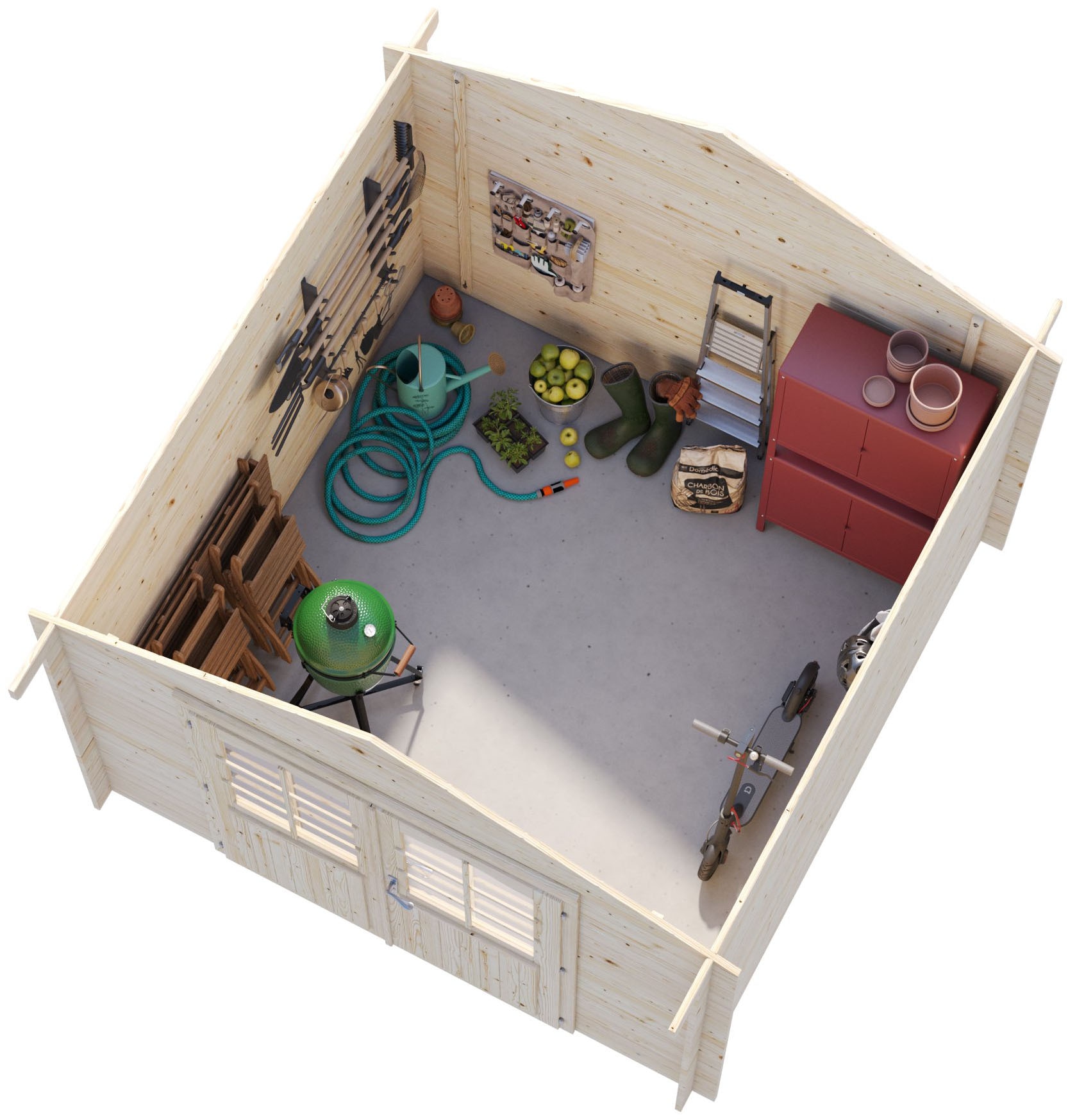 Palmako Gartenhaus »Lotta« verschiedene Farben