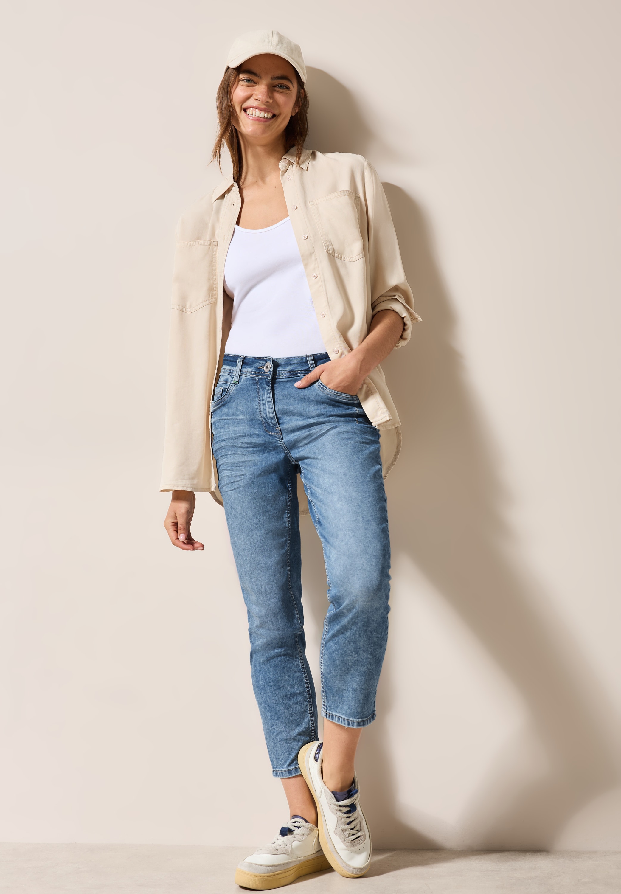 Cecil 7/8-Jeans »Style Scarlett«, Slim Fit mit Mid Waist