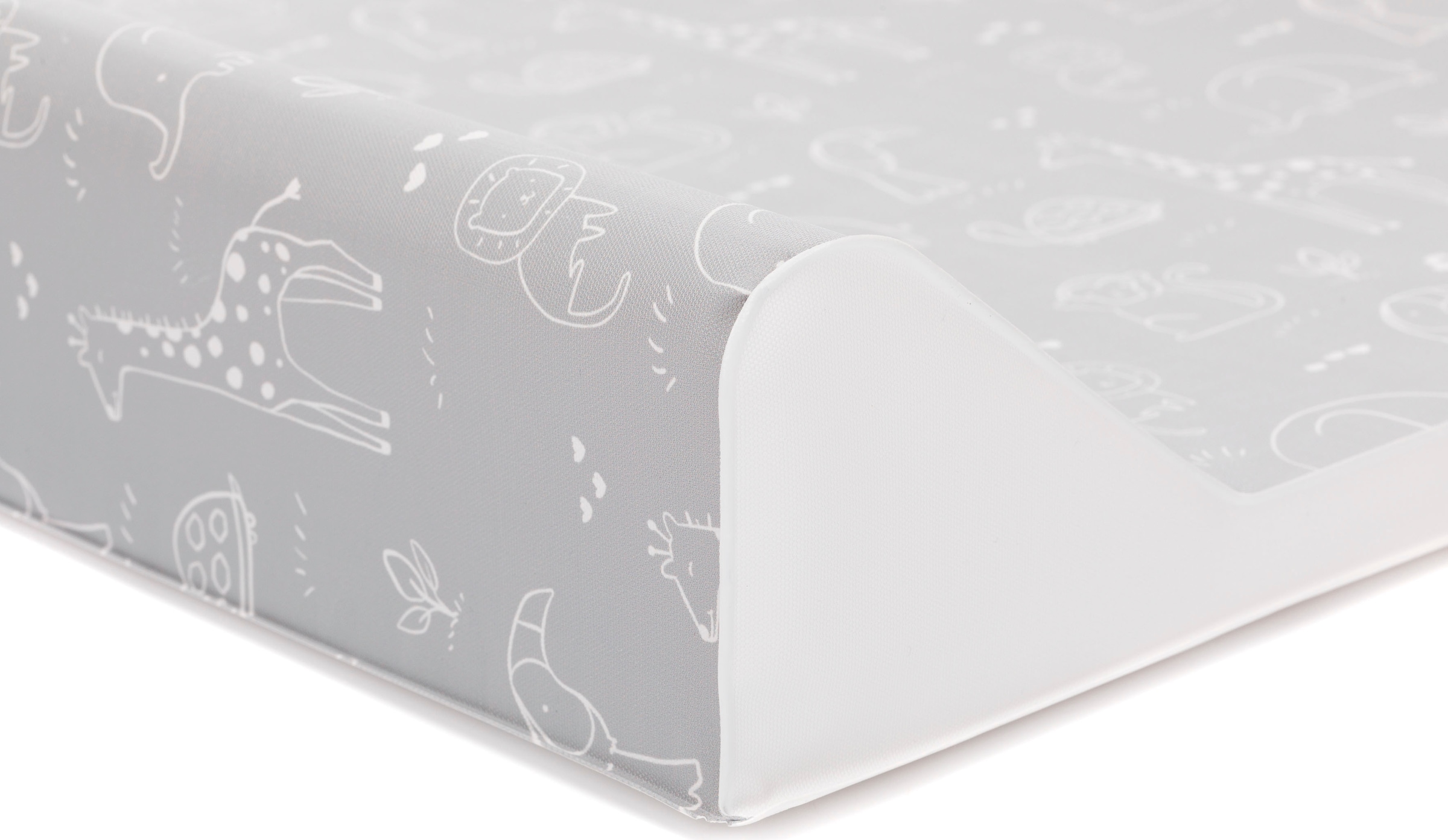 Fillikid Wickelauflage »Small, Safari grau«, Made in Europe