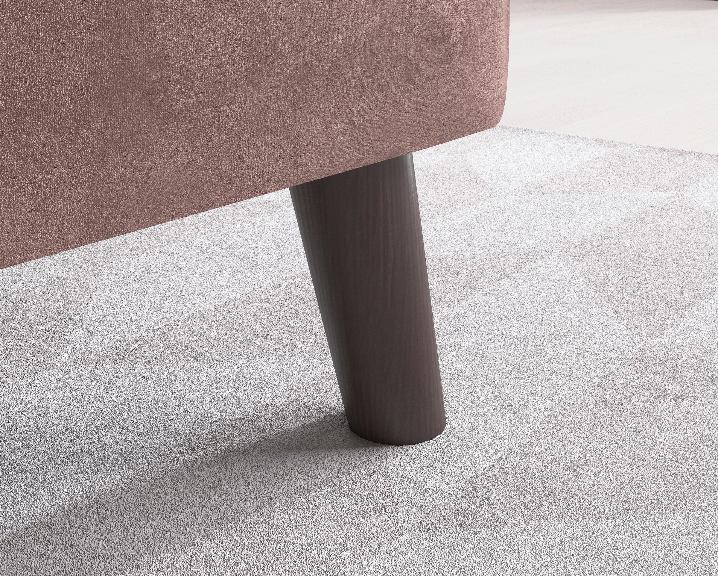 Home affaire Ecksofa »Laurentia, L-Form« mit 4 Zierkissen, Ottomane links oder rechts bestellbar