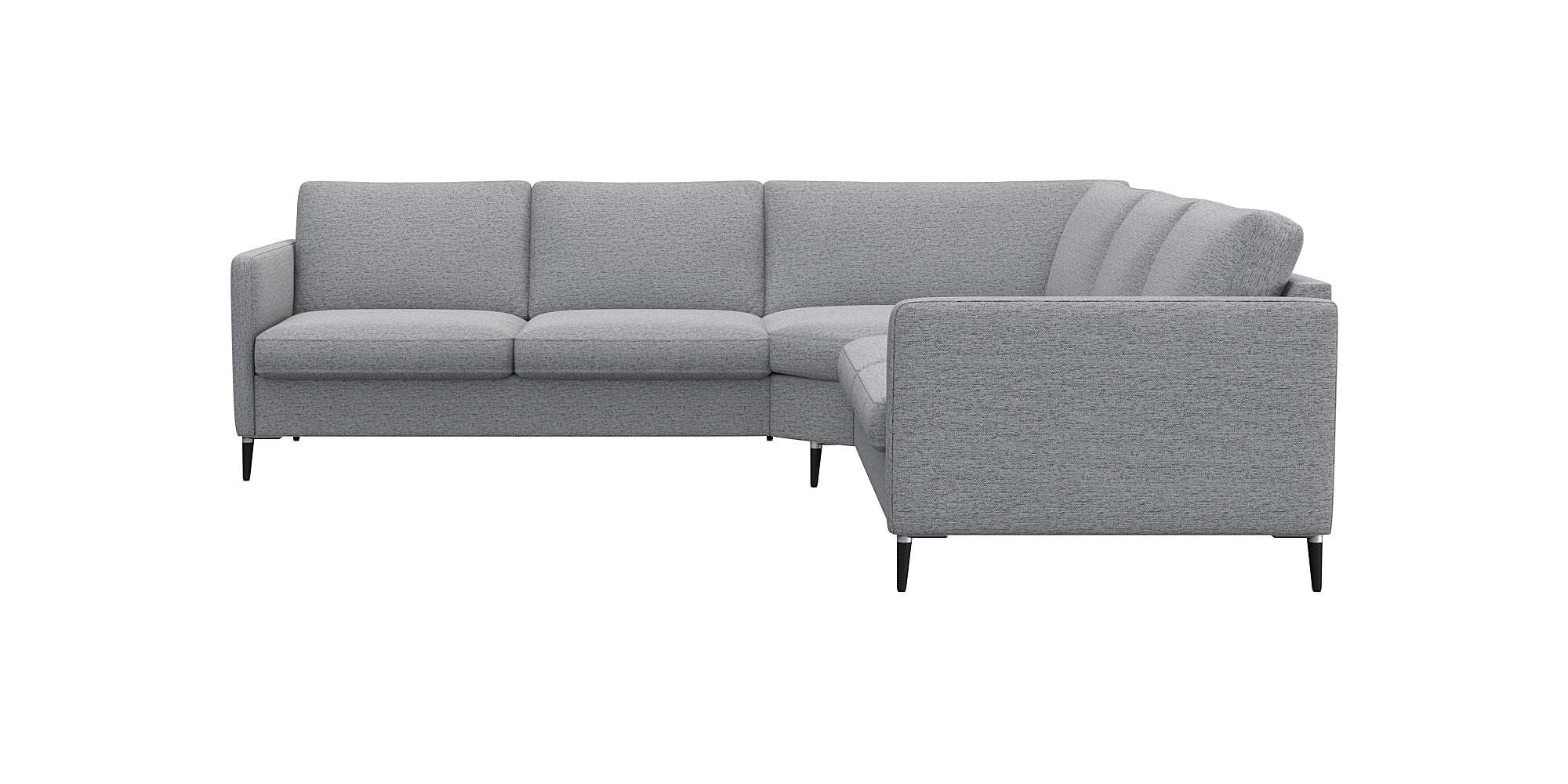 FLEXLUX Ecksofa "Fiore, gleichschenklig, super Sitzkomfort durch Kaltschaum günstig online kaufen