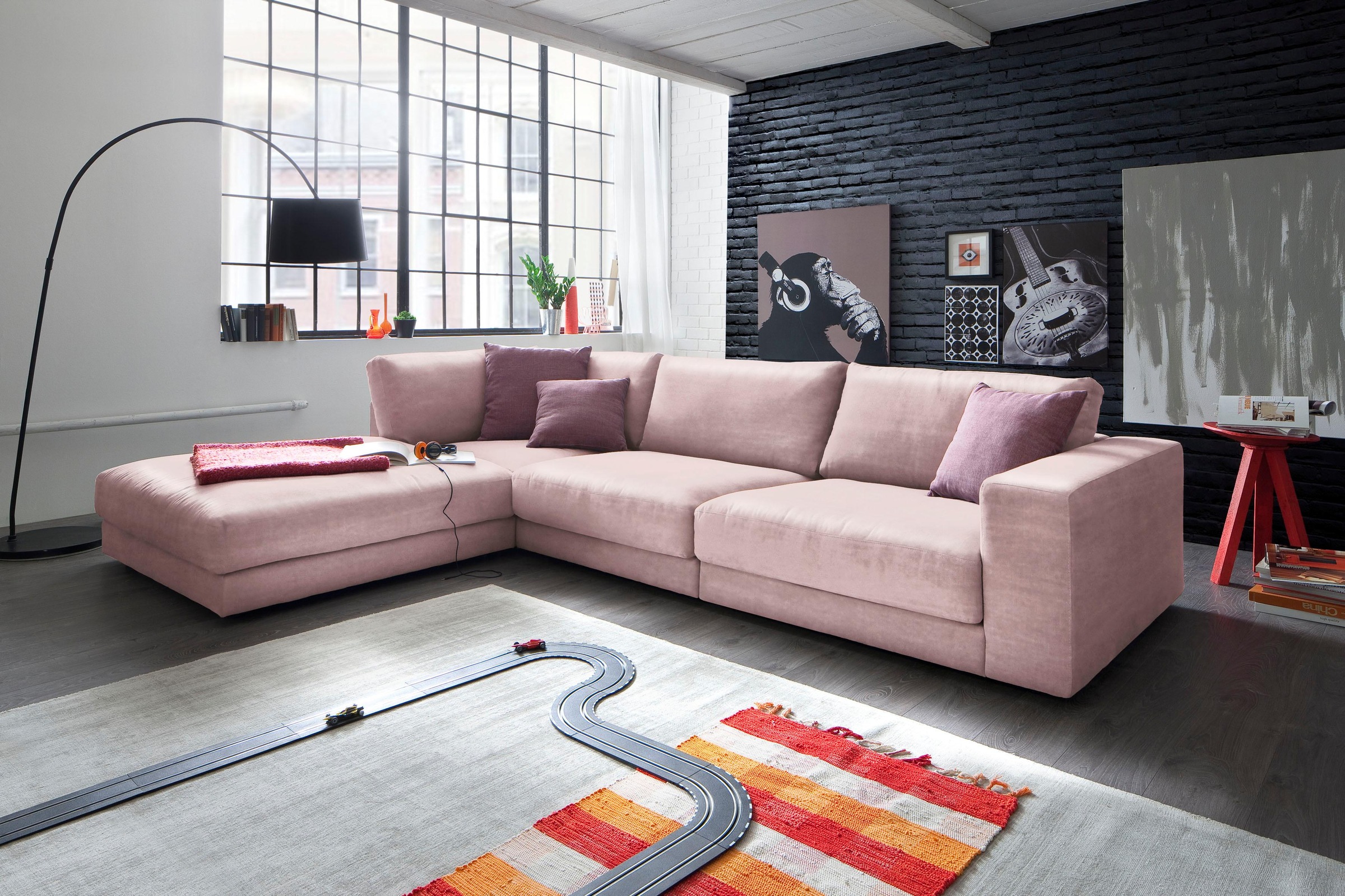 3C Candy Ecksofa »Enisa II L-Form«, bestehend aus Modulen, daher auch indiv günstig online kaufen
