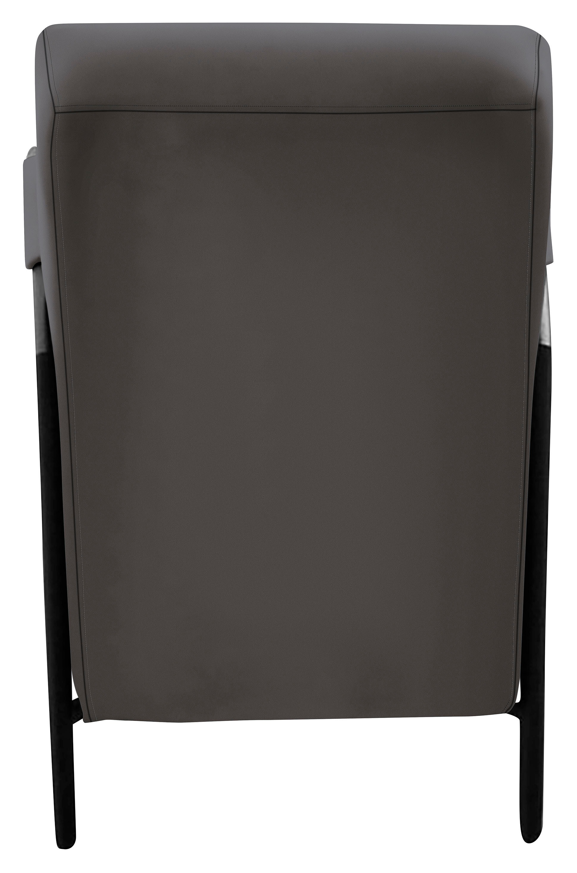 K+W Komfort & Wohnen Cocktailsessel, mit bezogenen Armlehnen, Gestell in Metall schwarz Struktur