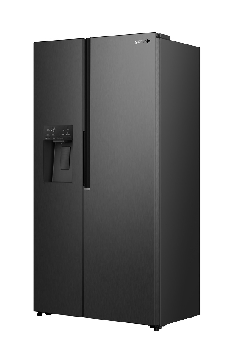 GORENJE Side-by-Side »NRS917E61BX« 178,6 cm hoch 91,1 cm breit Wasser-& Eisspender