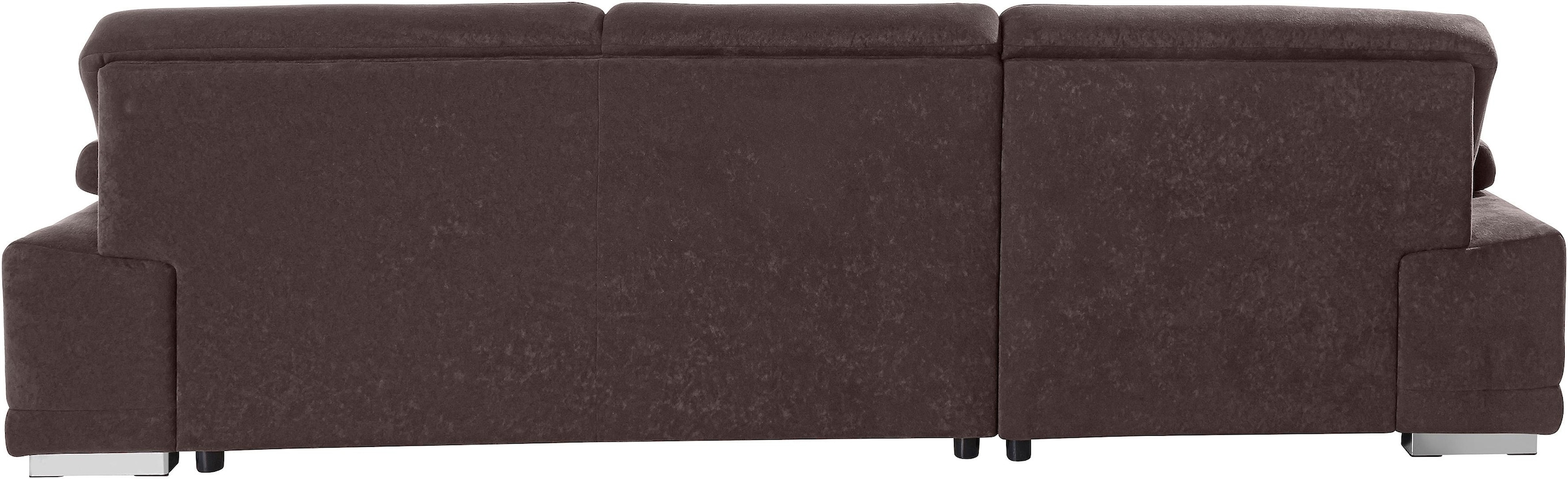 sit&more Ecksofa »Coria L-Form«, mit XL-Recamiere, wahlweise mit Bettfunktion