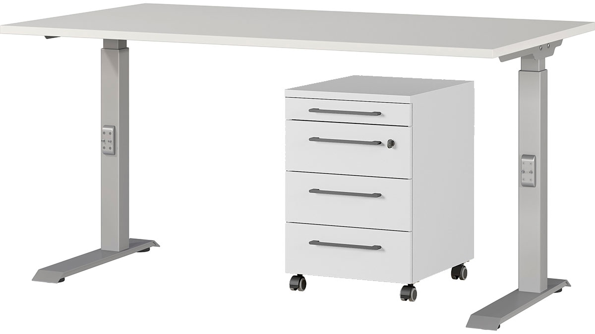 GERMANIA Büromöbel-Set »Agenda« Set bestehend aus höhenverstellbarem Schrei günstig online kaufen