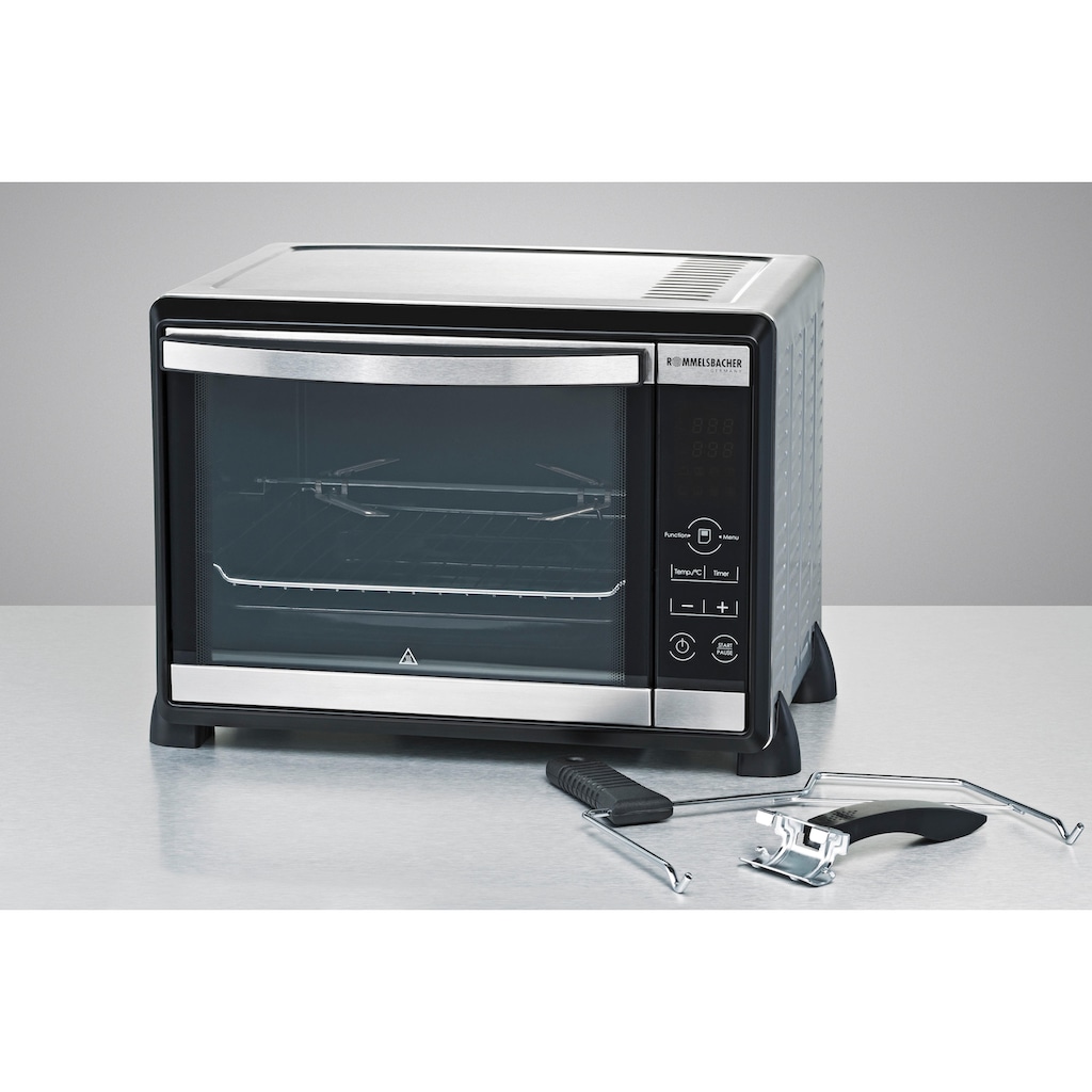 Rommelsbacher Minibackofen »Elektronik Back & Grill Ofen BGE 1580/E«