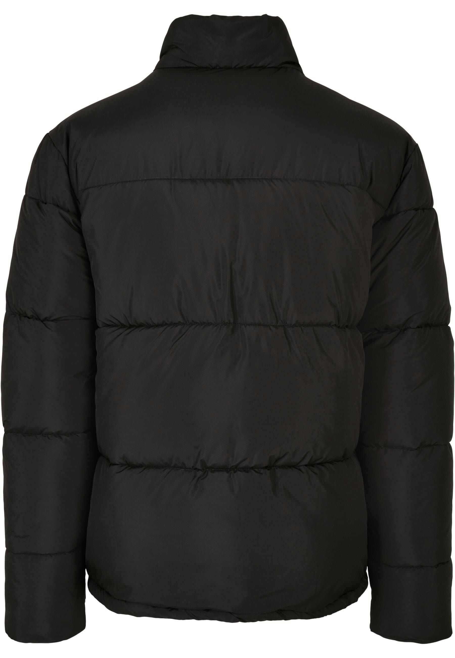 URBAN CLASSICS Winterjacke »Urban Classics Herren Short Puffer Jacket« 1 Stk. tlg. ohne Kapuze