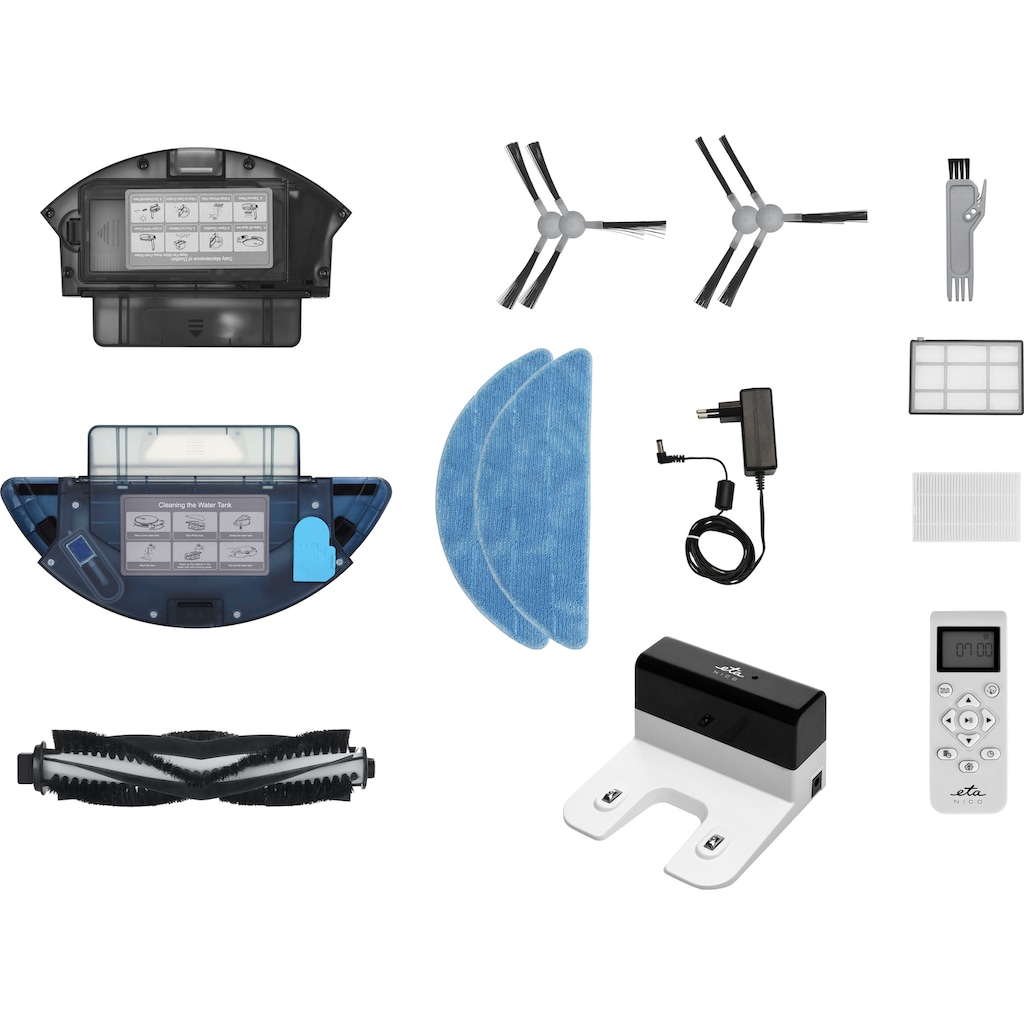 eta Nass-Trocken-Saugroboter »Nico ETA221990000«