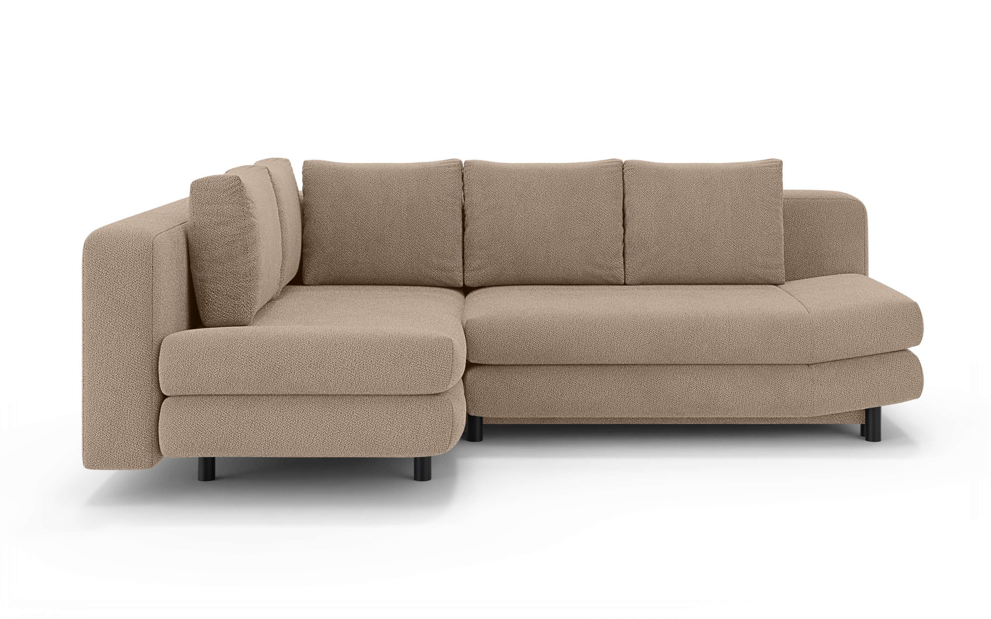 Home affaire Ecksofa »LENNARA Schlafsofa mit Bettkasten, Maße B/T/H: 234/17 günstig online kaufen
