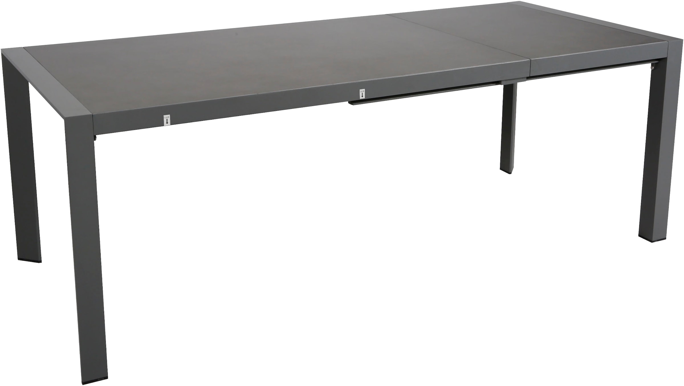 KONIFERA Garten-Essgruppe »Menton« Set, 6x Stuhl, 6x Auflage, 1x AZ-Tisch, 13 tlg. bestehend aus 6 Sesseln mit 6 Sitzauflagen und 1 Tisch
