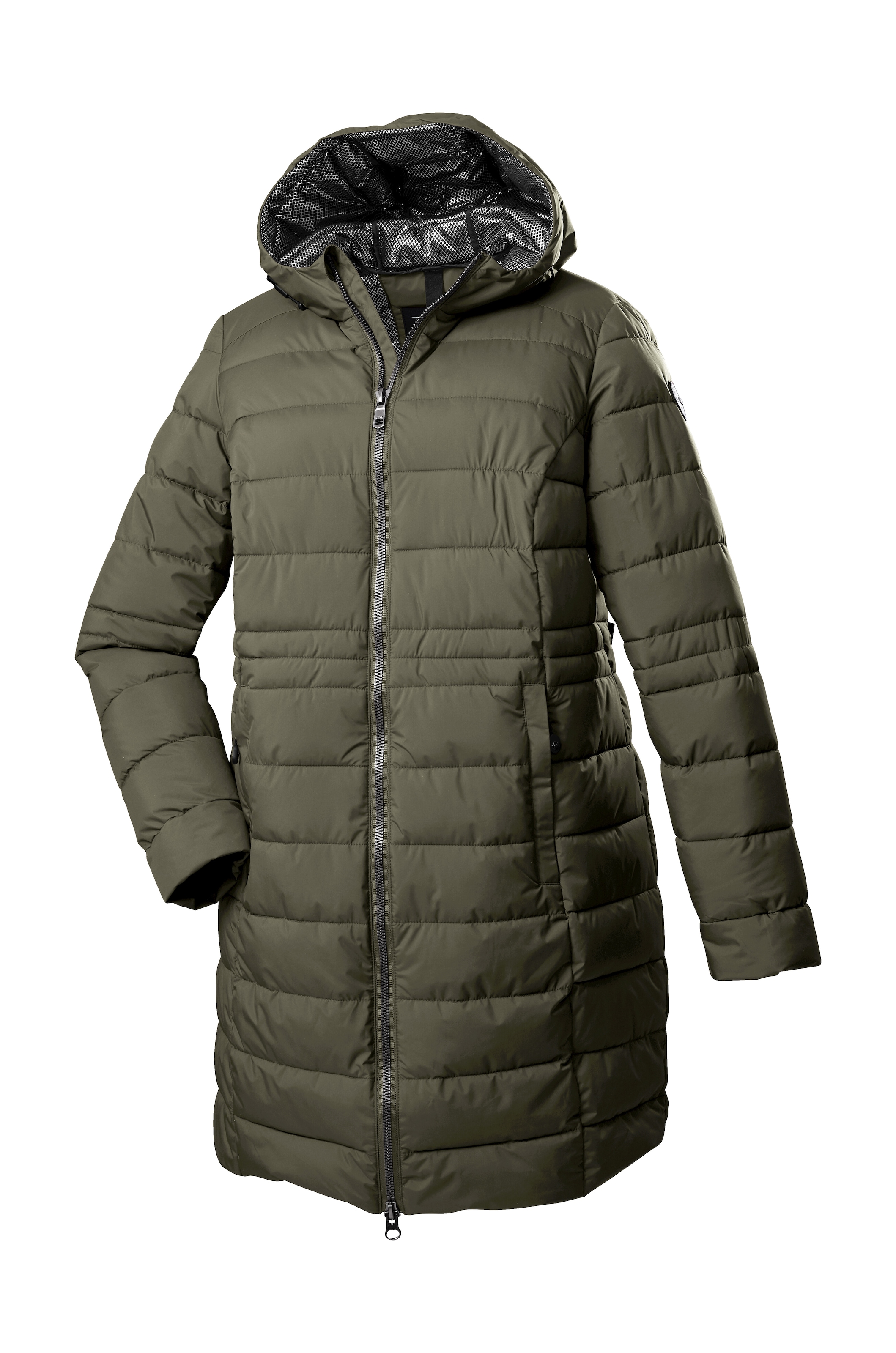 STOY Steppmantel »STW 12 WMN QLTD PRK«, STOY Damen Parka: warm, wasserabweisend, winddicht, umweltfreundlich
