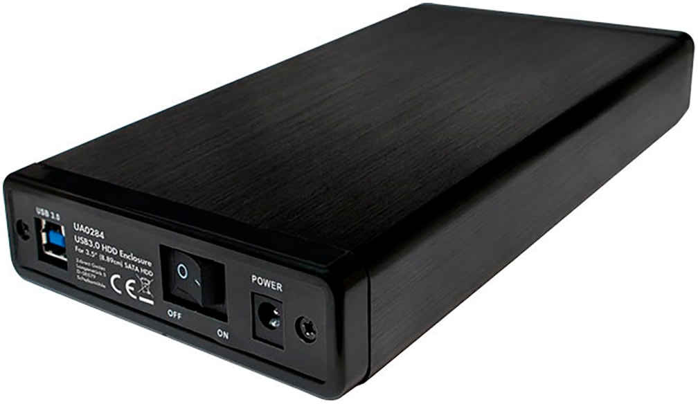 LogiLink externe HDD-Festplatte »UA0284« 3,5 Anschluss USB 3.0