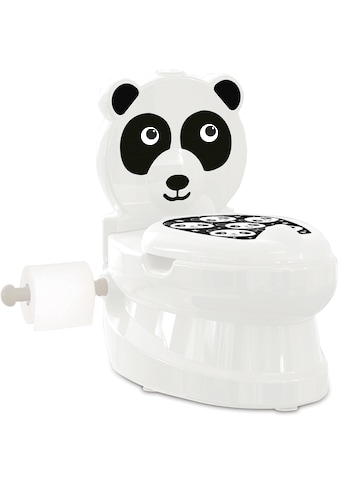 Toilettentrainer »Meine kleine Toilette, Panda«, mit Spülsound und Toilettenpapierhalter