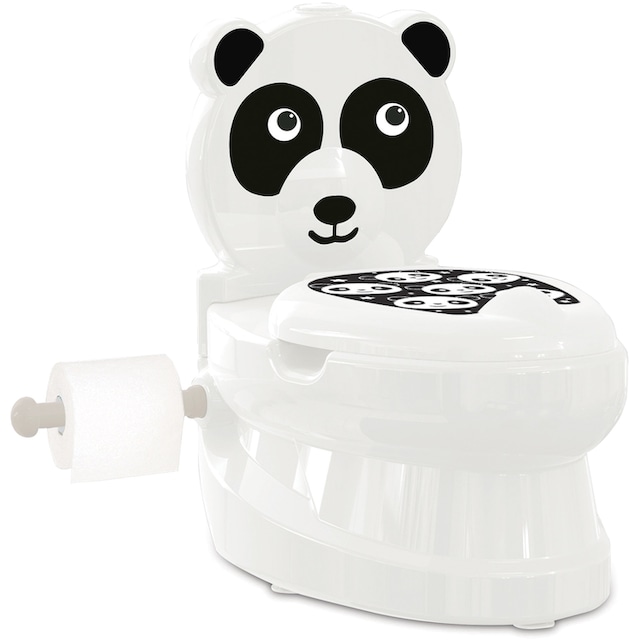 Jamara Toilettentrainer »Meine kleine Toilette, Panda«, mit Spülsound und  Toilettenpapierhalter online bei