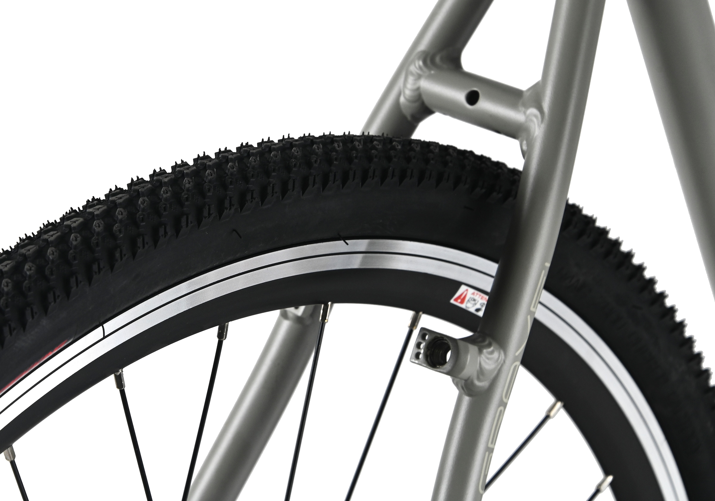 WYLD Gravelbike »WYLD Gravelbike 28'' Turin Grau 16 Gänge RH 56 cm« 16 Gang Kettenschaltung