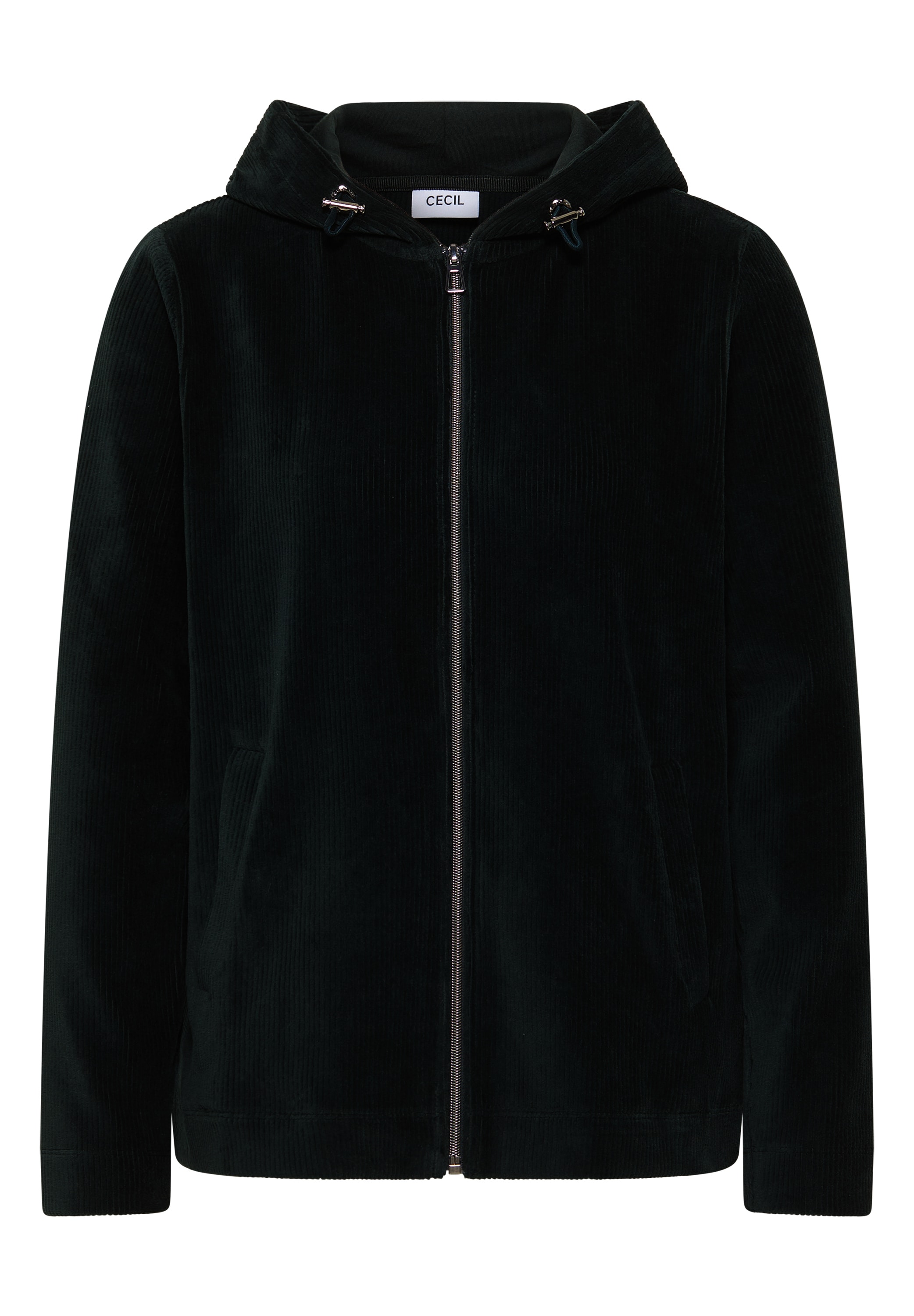 Cecil Cardigan, Cord mit Kapuze