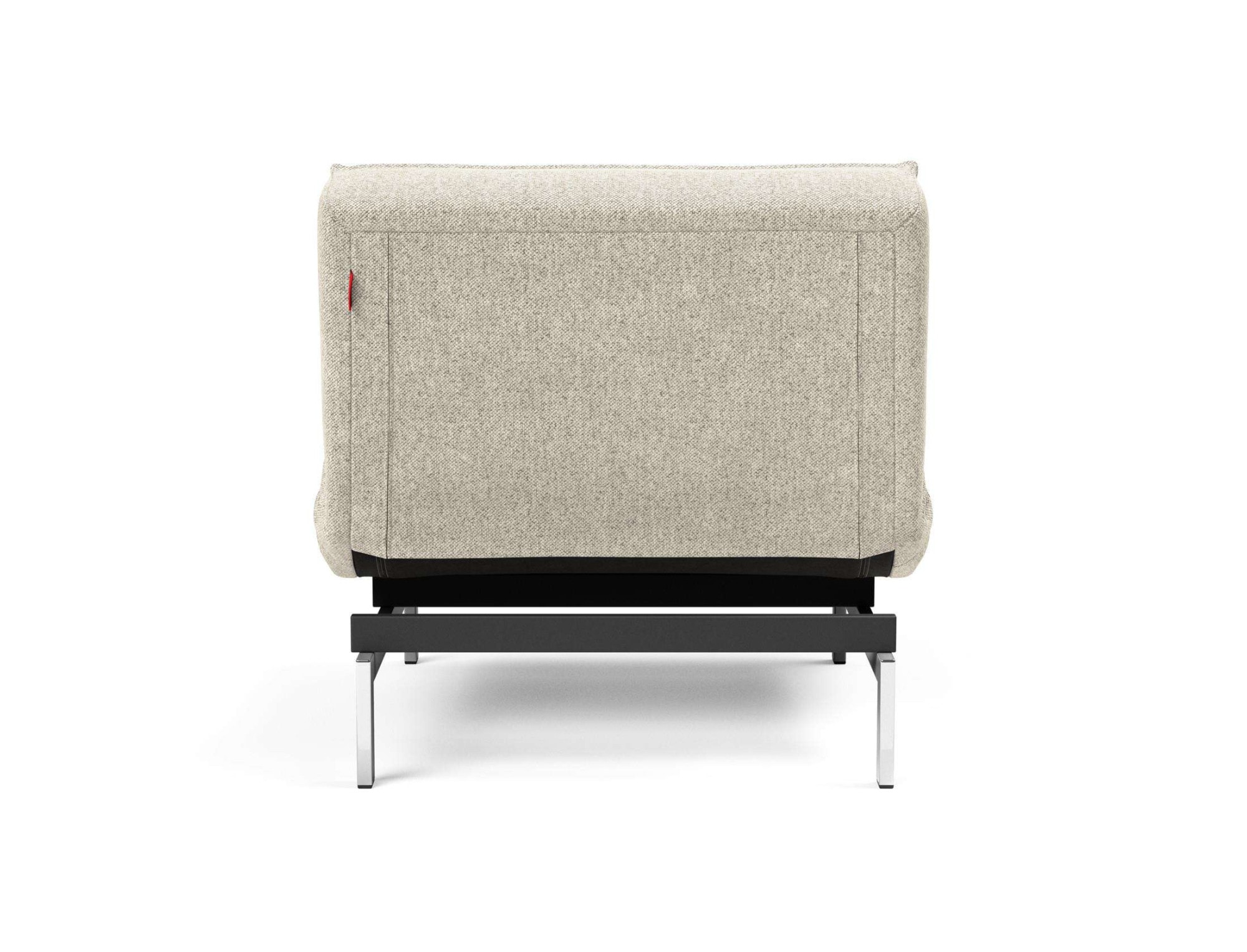 INNOVATION LIVING ™ Sessel »Splitback«, mit chromglänzenden Beinen, in skandinavischen Design