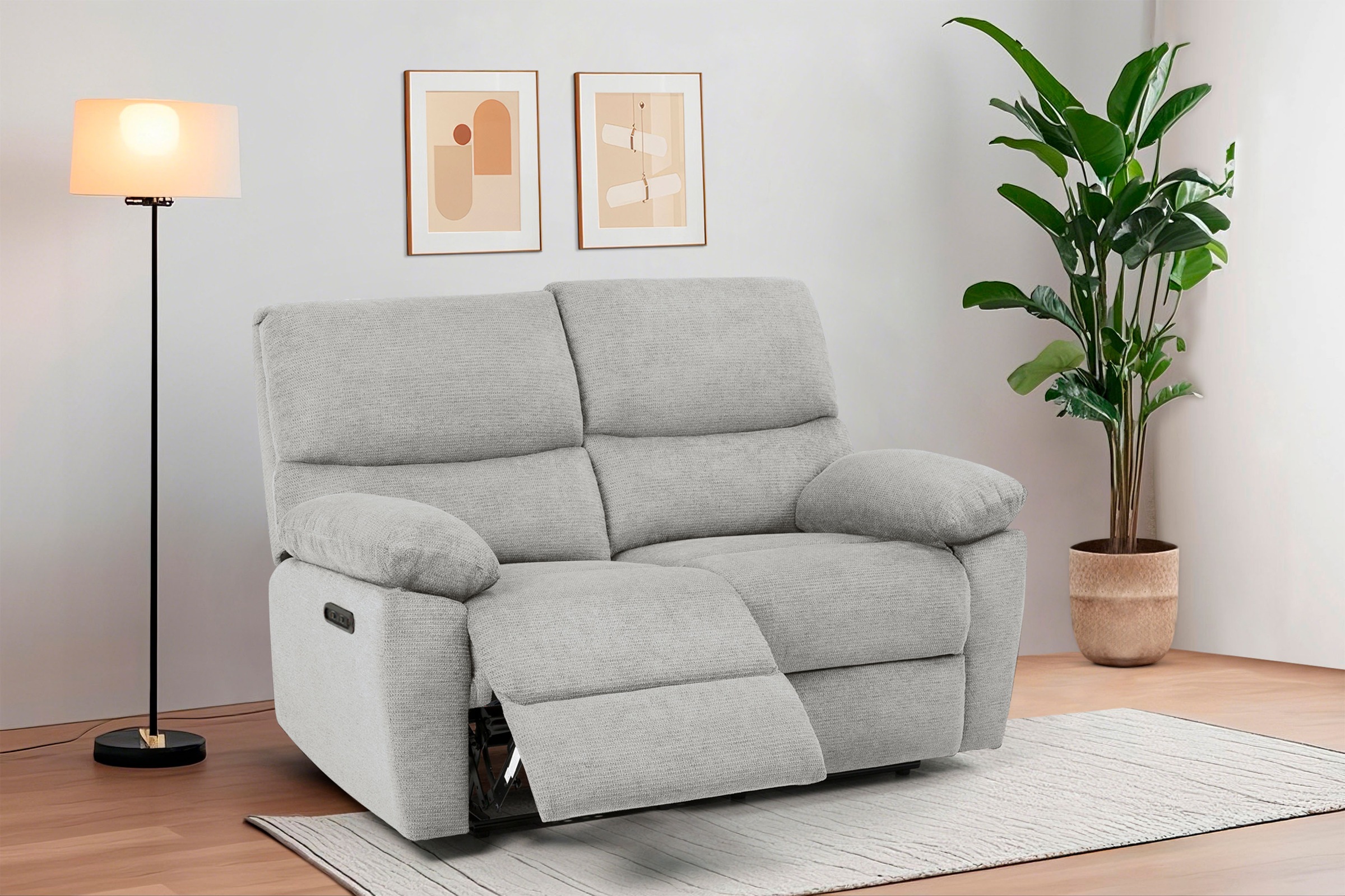 Home affaire 2-Sitzer LANNOY, mit manueller o. elektrischer Relaxfunktion i günstig online kaufen