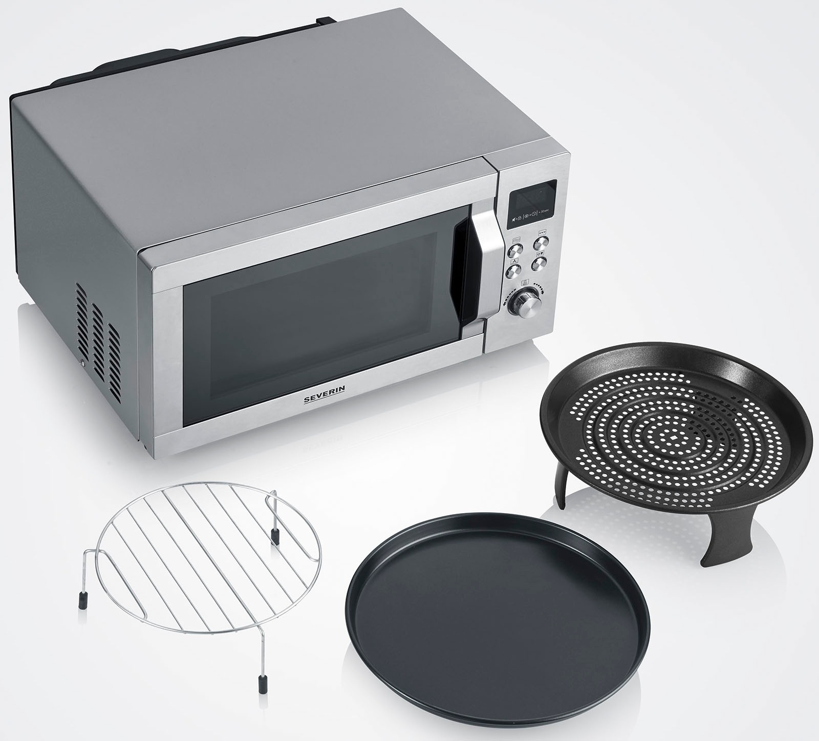 Severin Mikrowelle »Crispy Wave MW 7918« Grill   Heißluft   Mikrowelle 2150 günstig online kaufen