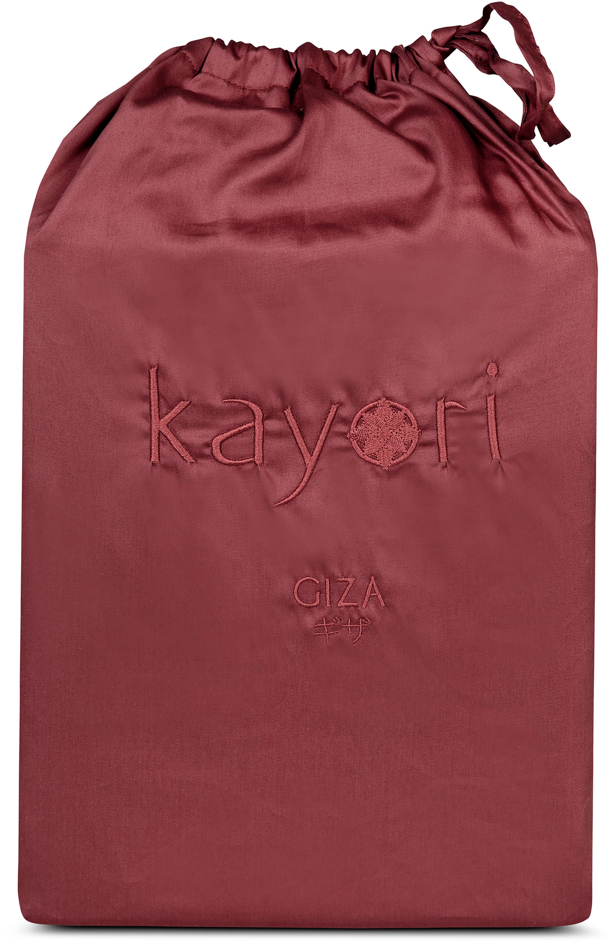kayori Spannbettlaken »Giza«, 100% Baumwolle-Satin günstig online kaufen