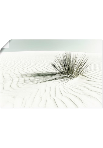 Wandbild »Dünen, weißer Sand Vintage«, Strandbilder, (1 St.)