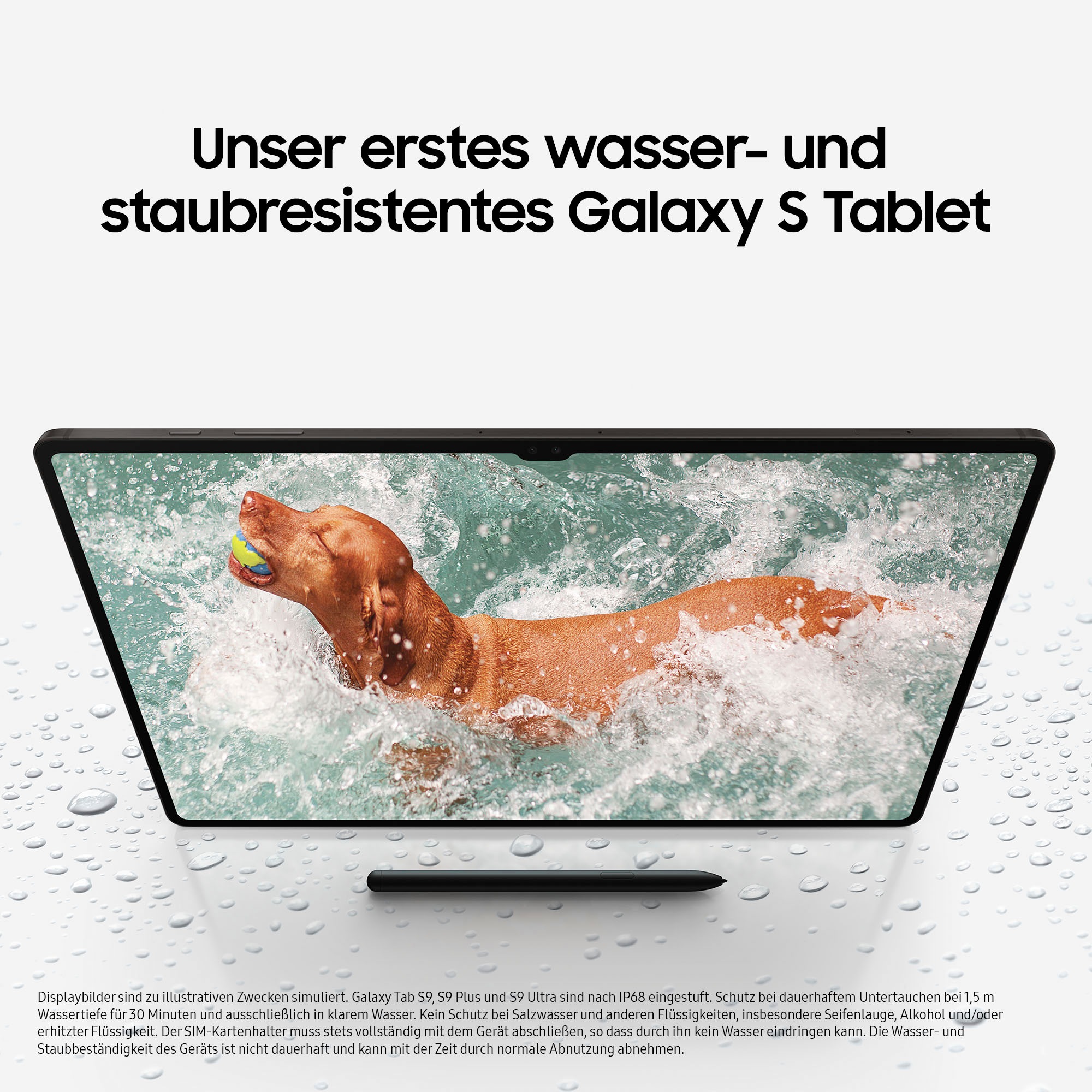 Samsung Tablet »Galaxy Tab S9+ WiFi«, (Android AI-Funktionen)