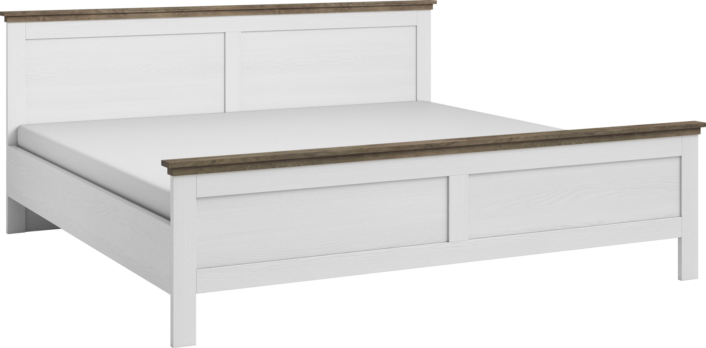 Home affaire Bettgestell »Evora, Landhausstil, Doppelbett, in 3 Größen erhä günstig online kaufen