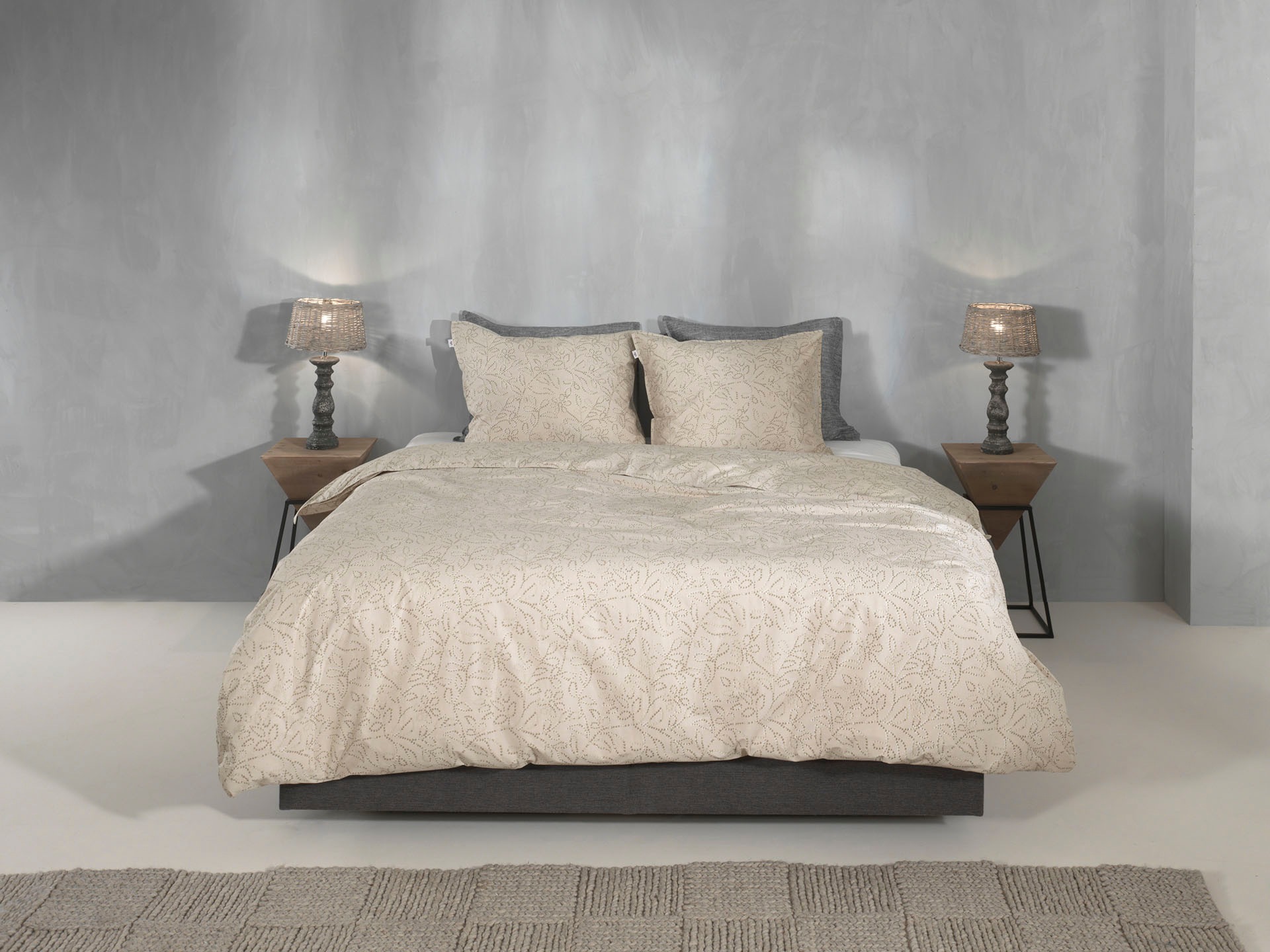 ZO HOME Bettwäsche »Floreala« 2 Stk. tlg. Bettwäsche aus 100% Baumwolle, hochwertiges Perkal